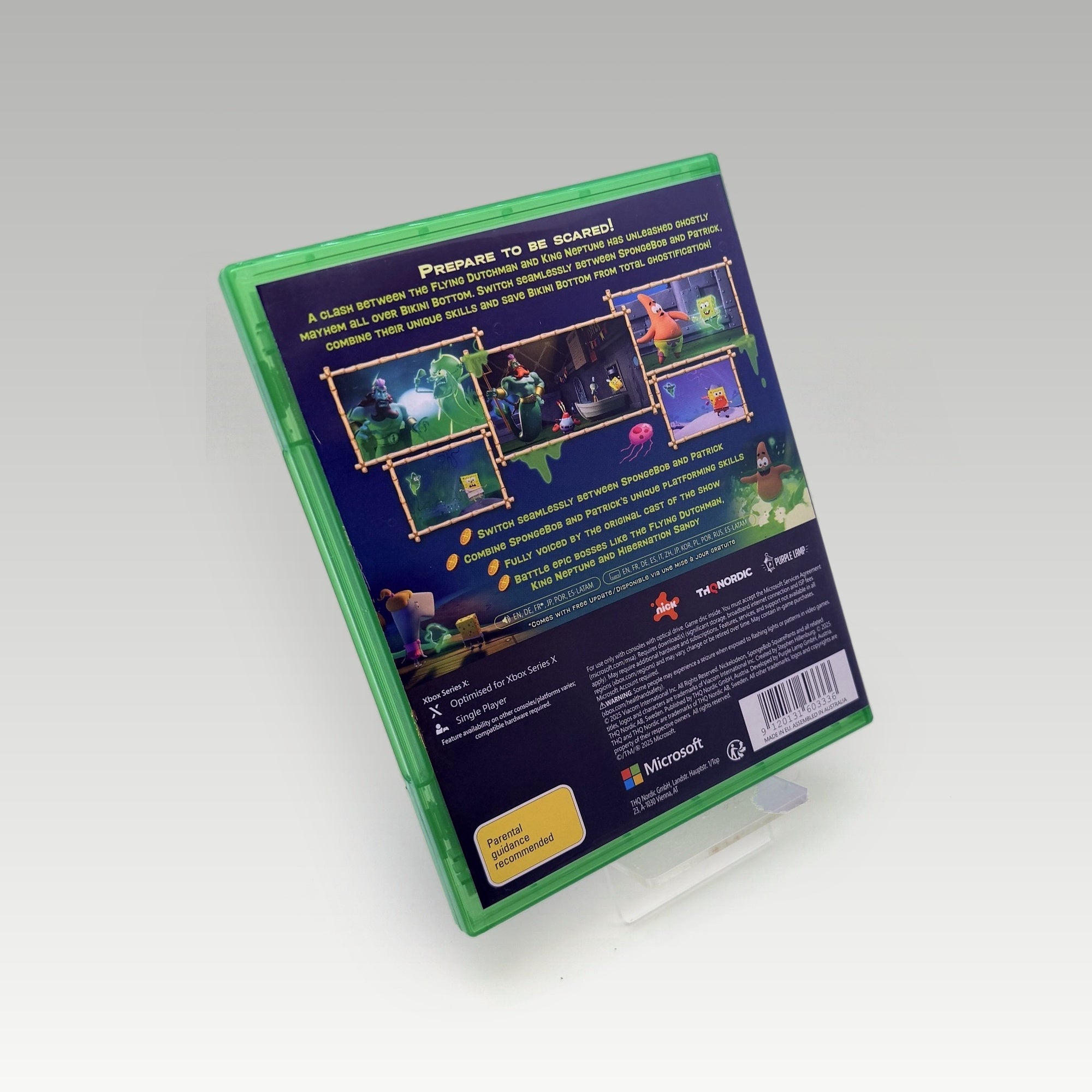 SpongeBob SquarePants: Titans of the Tide • CIB • New (Region Free) - Image 2