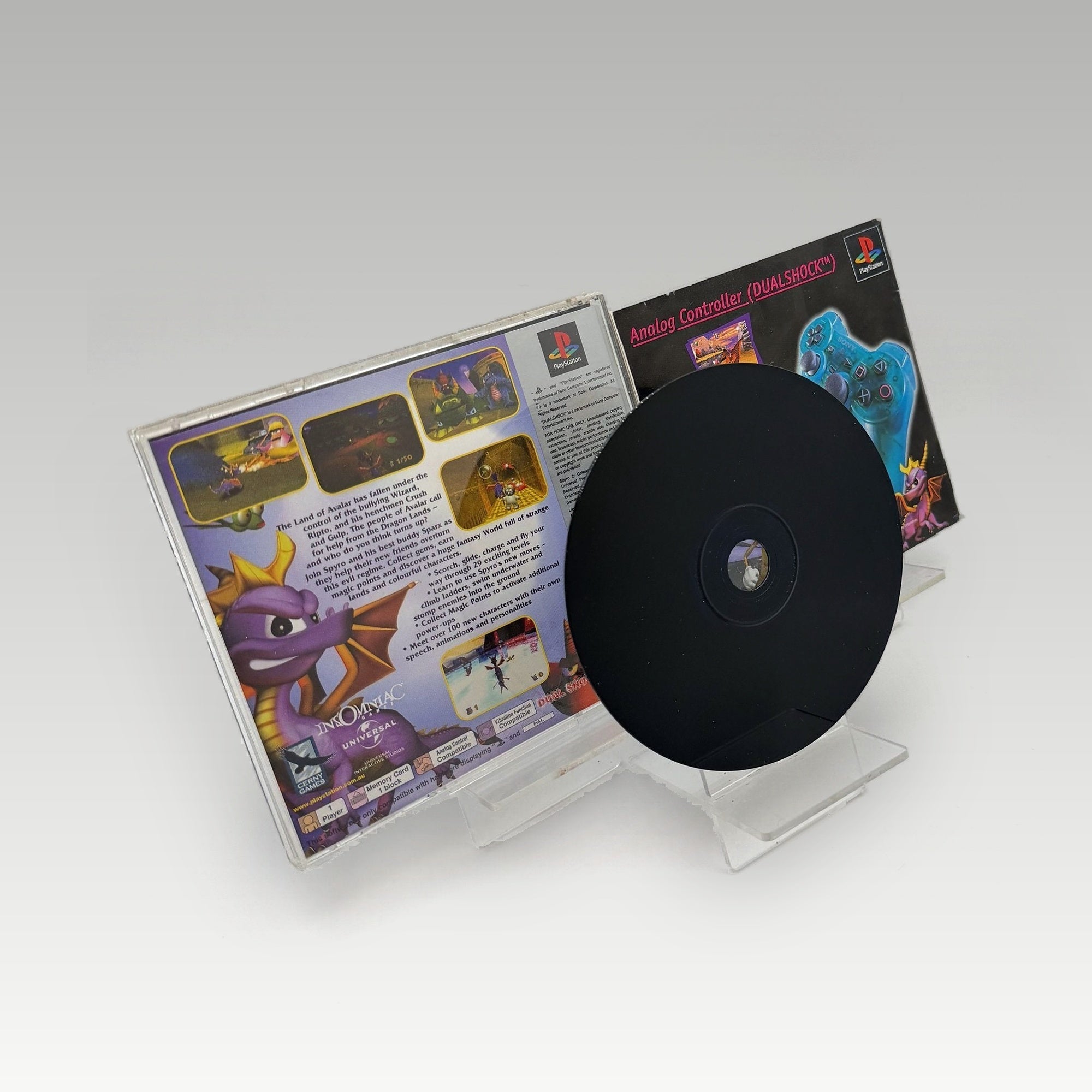 Spyro 2: Gateway to Glimmer (Platinum) No Cover Art • CIB (PAL, No Cover Art) - Image 3