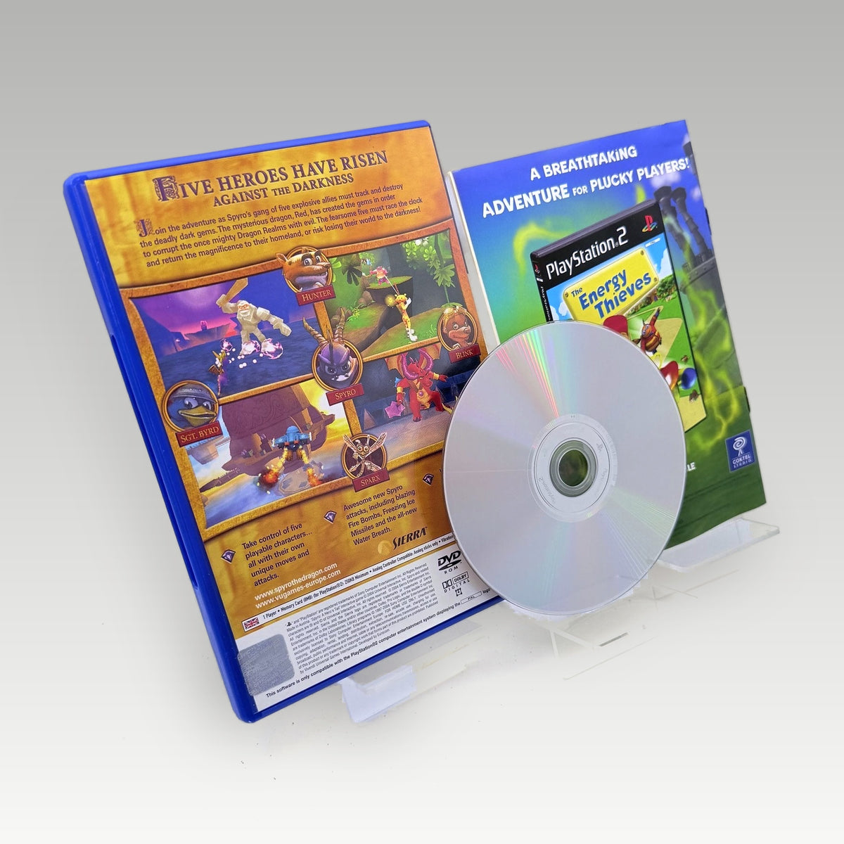 Spyro: A Hero's Tail • CIB (PAL) - Back Cover | Yappa NZ
