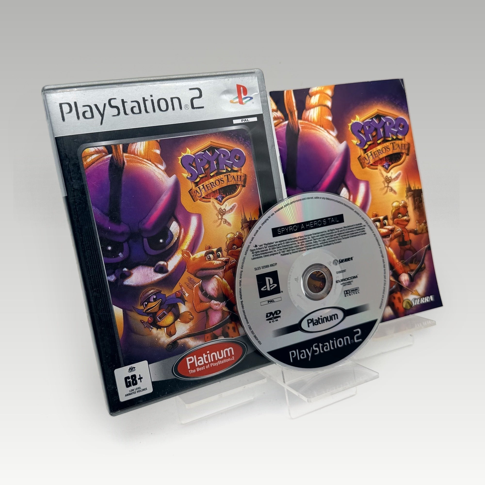 Spyro: A Hero's Tail (Platinum) • CIB (PAL) - Image 1