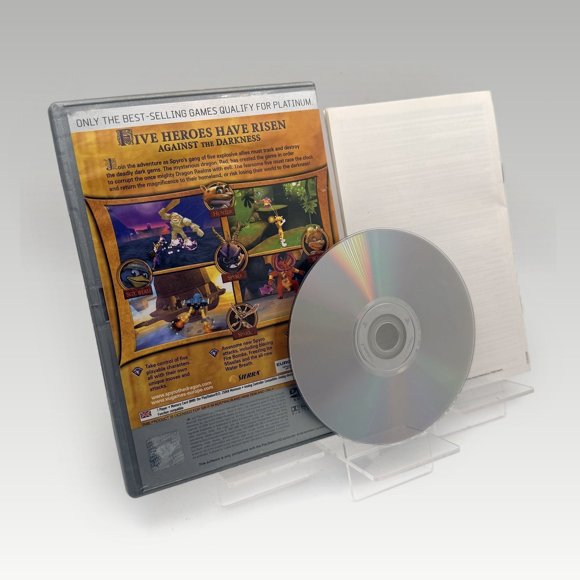 Spyro: A Hero's Tail (Platinum) • CIB (PAL) - Image 2