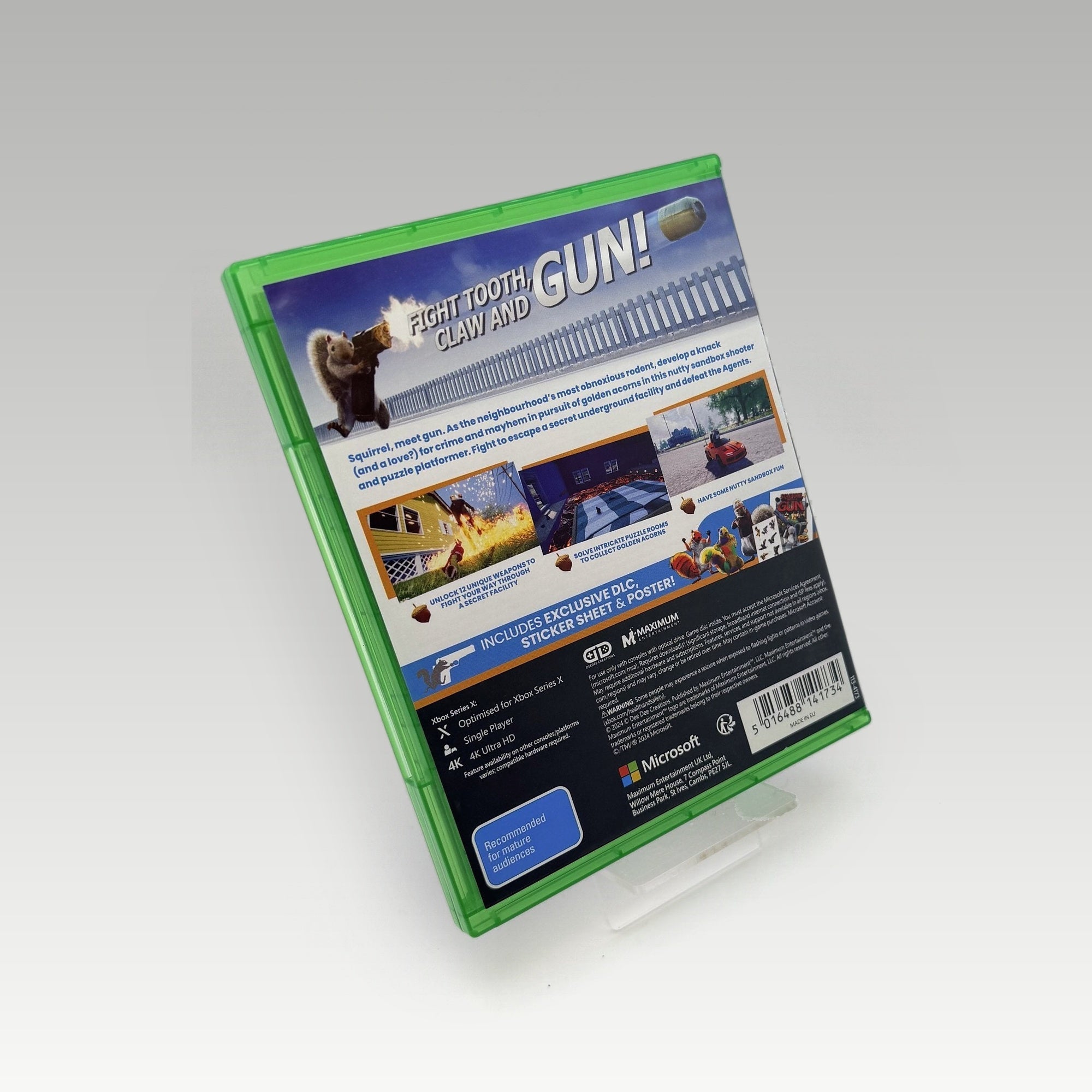 Squirrel with a Gun • CIB • New (Region Free) - Image 2