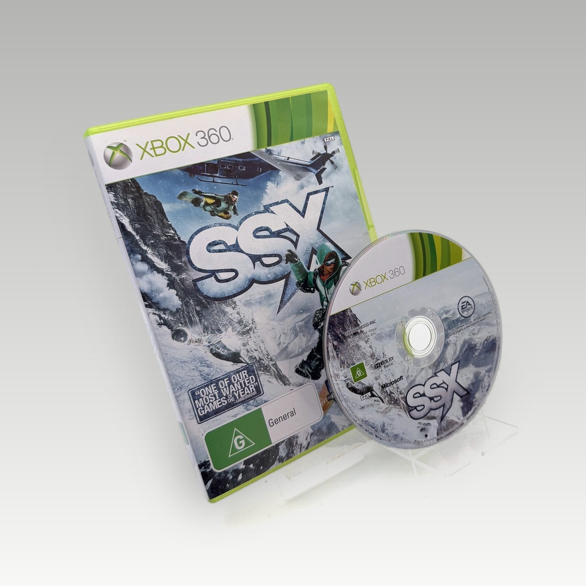 SSX • No Manual (PAL) - Front Cover | Yappa NZ