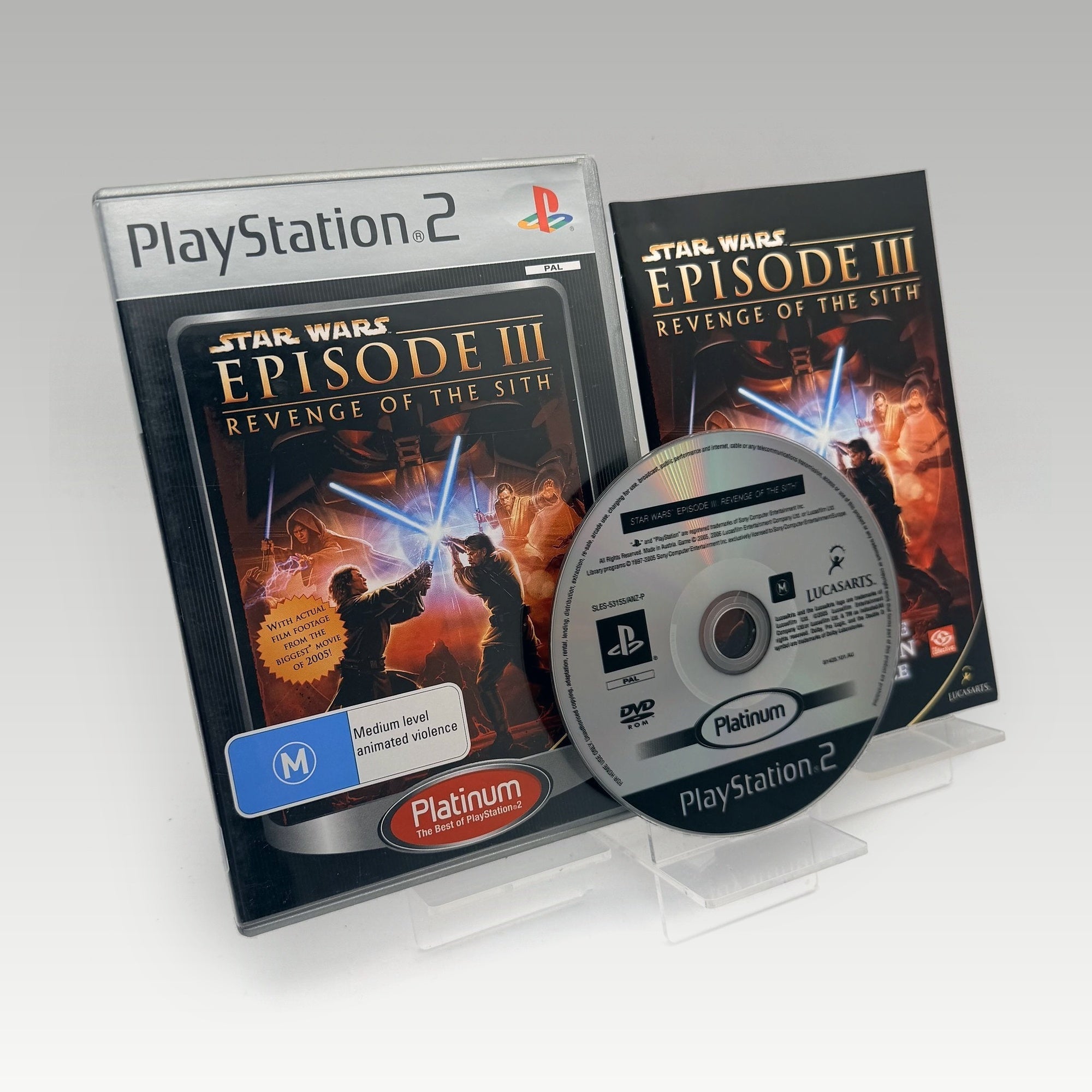 Star Wars: Episode III - Revenge of the Sith (Platinum) (Platinum) • CIB (PAL) - Image 1
