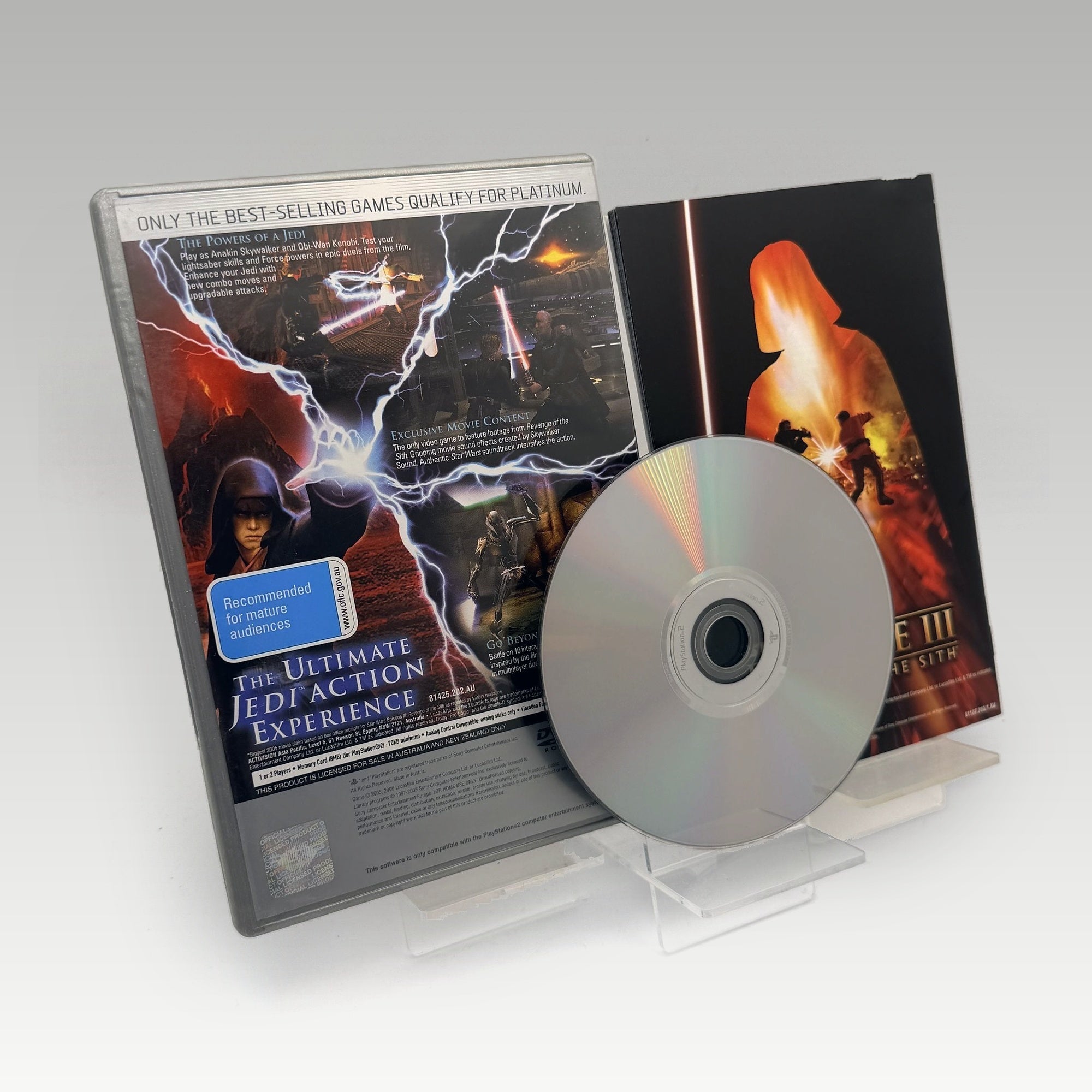 Star Wars: Episode III - Revenge of the Sith (Platinum) (Platinum) • CIB (PAL) - Image 2