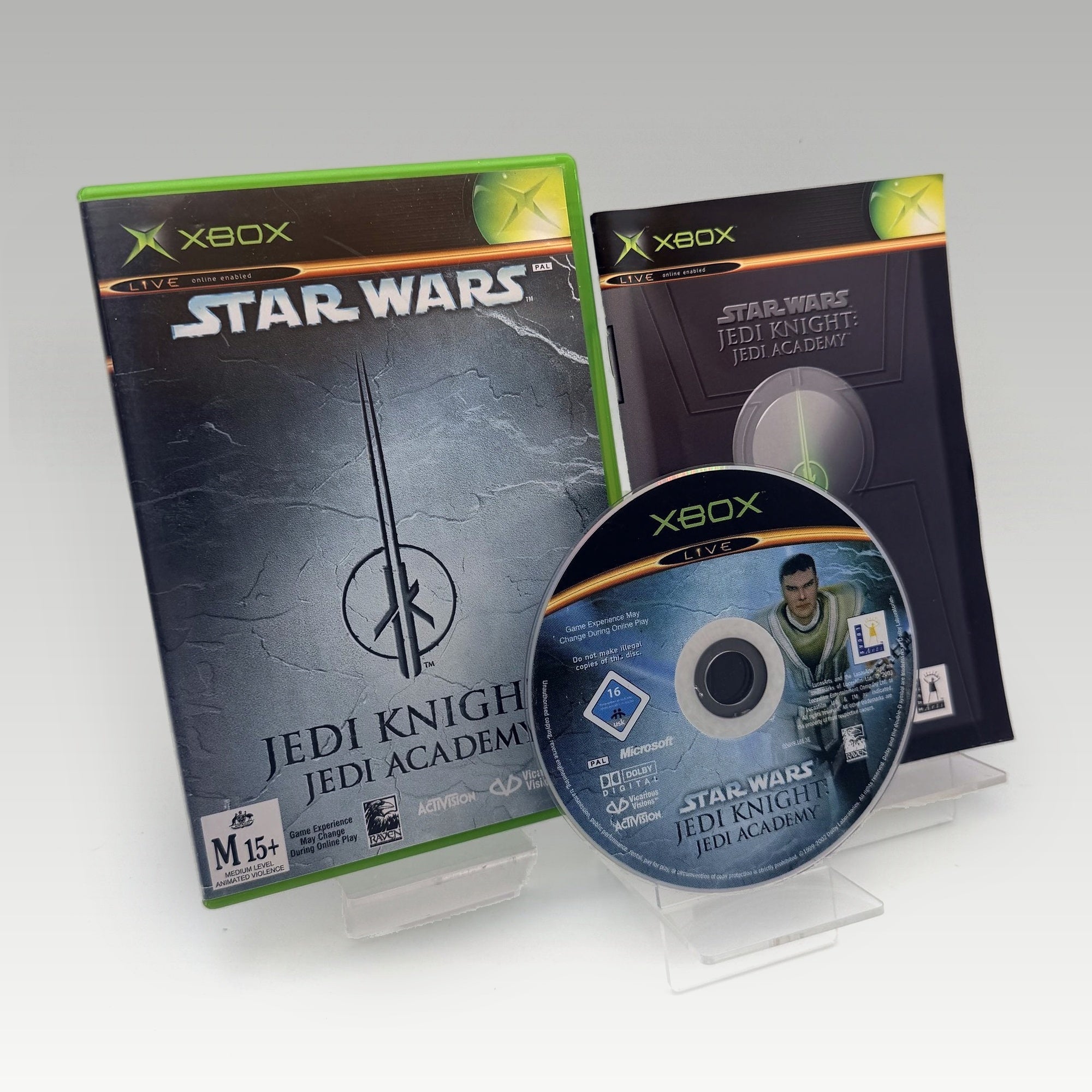 Star Wars: Jedi Knight - Jedi Academy • CIB (PAL) - Image 1