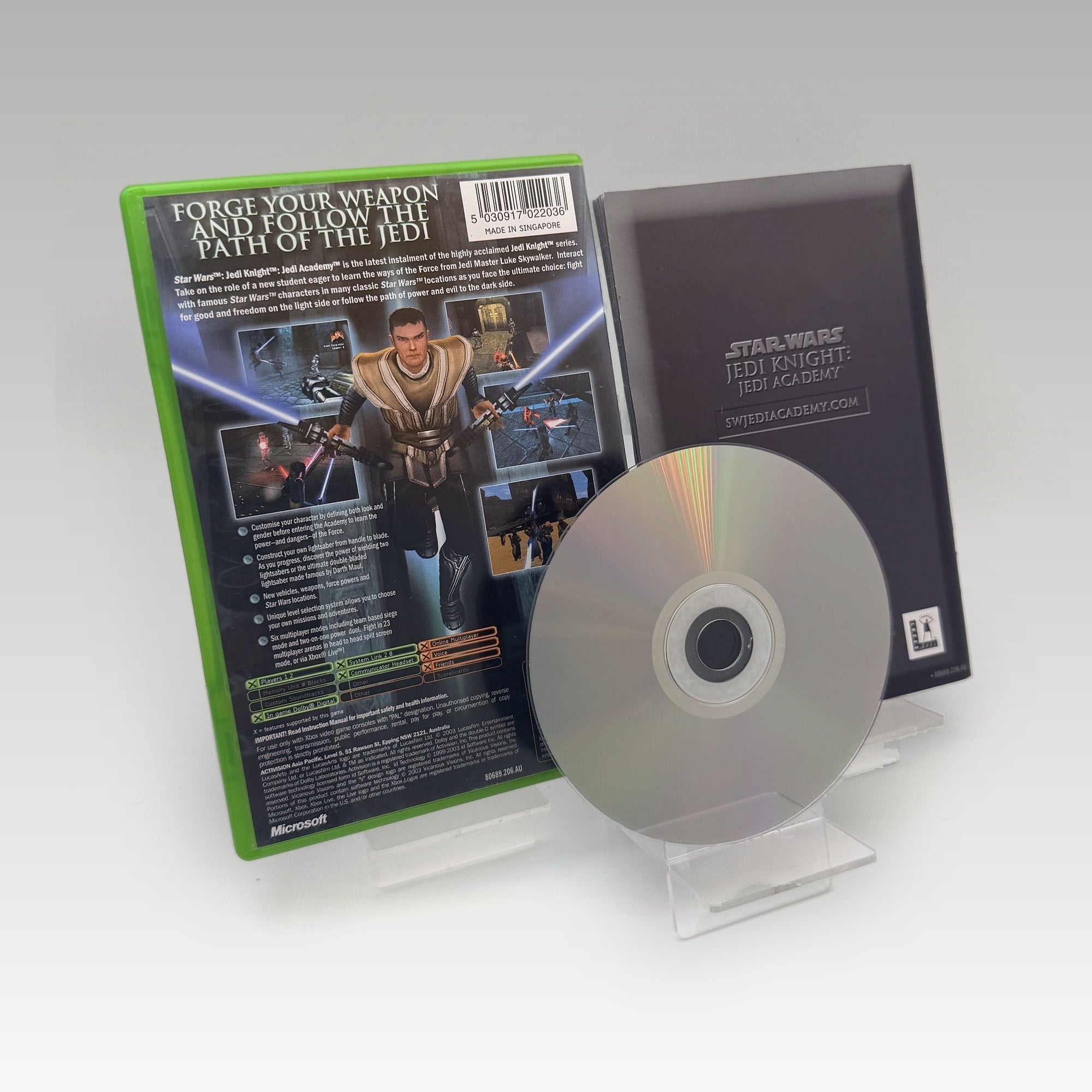 Star Wars: Jedi Knight - Jedi Academy • CIB (PAL) - Image 2