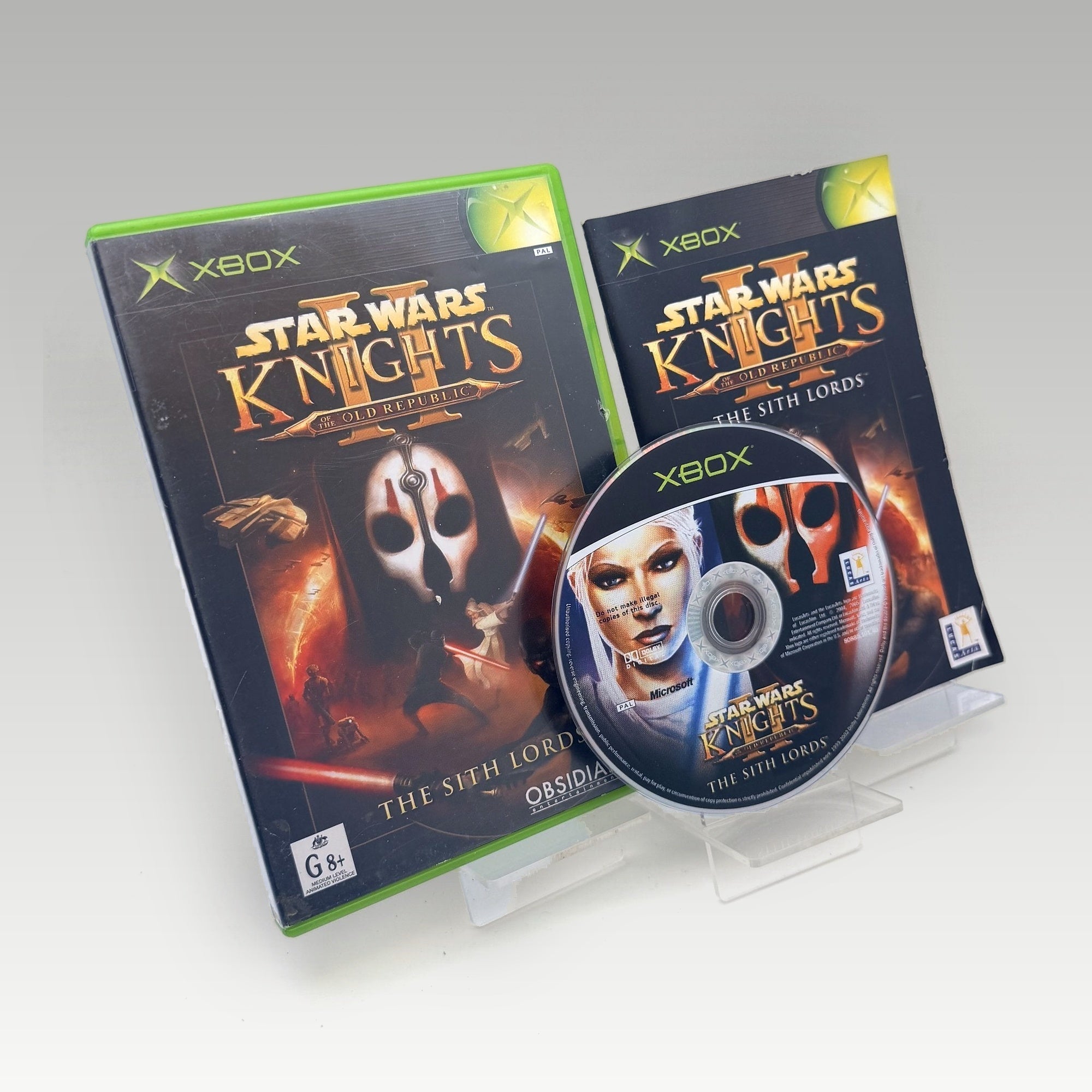 Star Wars: Knights of the Old Republic II - The Sith Lords • CIB (PAL) - Image 1