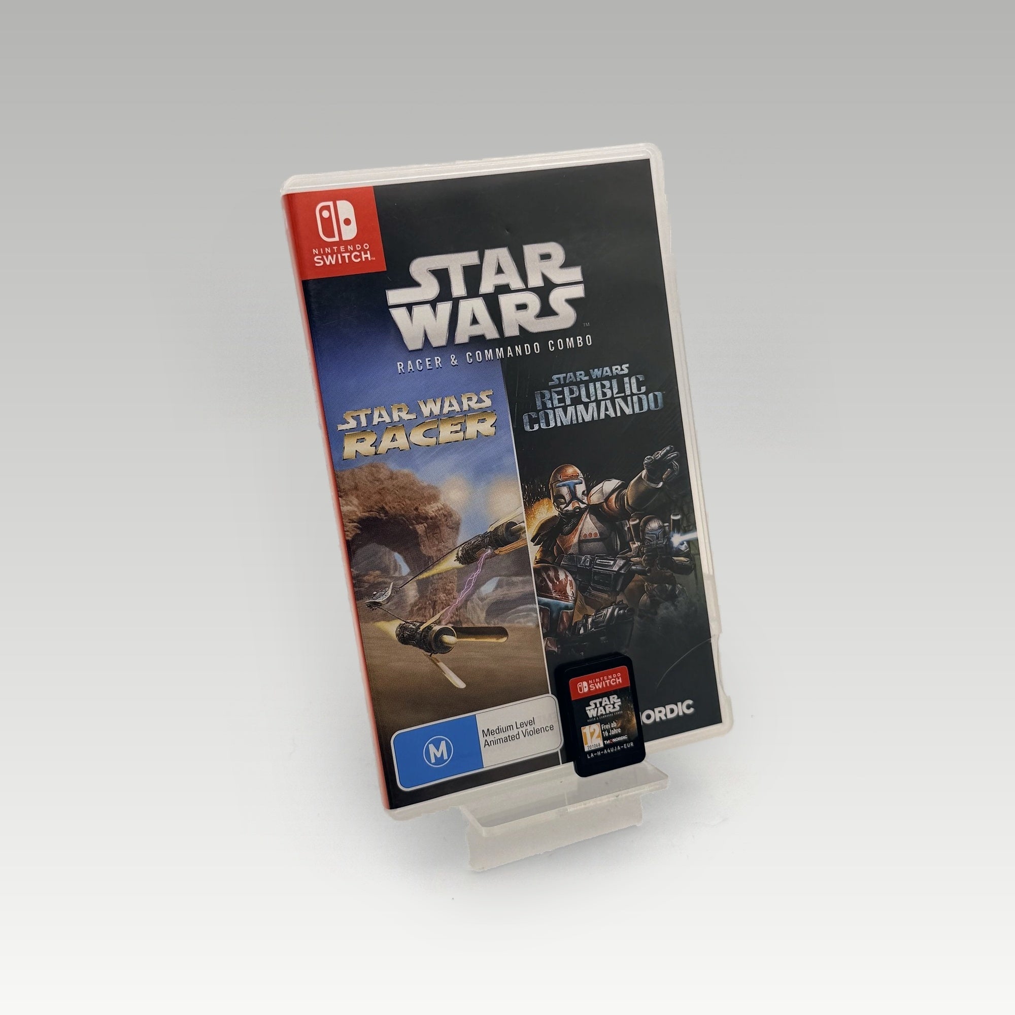 Star Wars Racer and Commando Combo • CIB (Region 4) - Image 1
