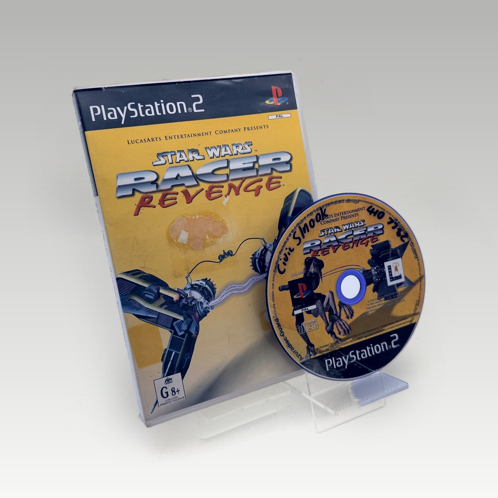 Star Wars: Racer Revenge • No Manual • Ex-Rental (PAL) - Image 1