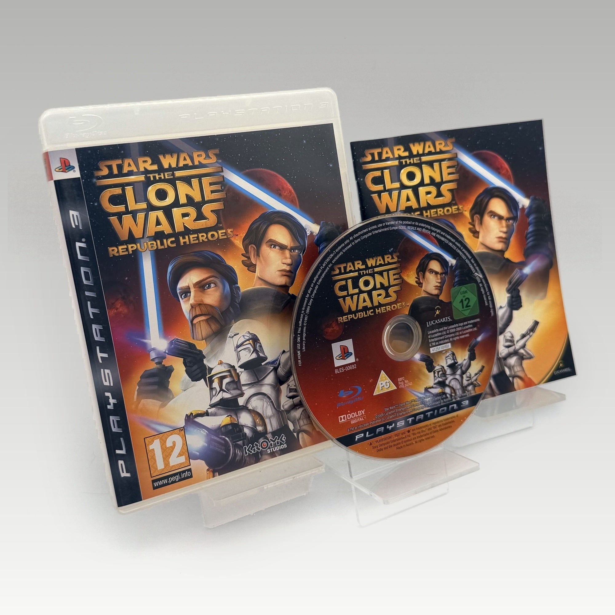 Star Wars: The Clone Wars - Republic Heroes • CIB (Region 2) - Image 1