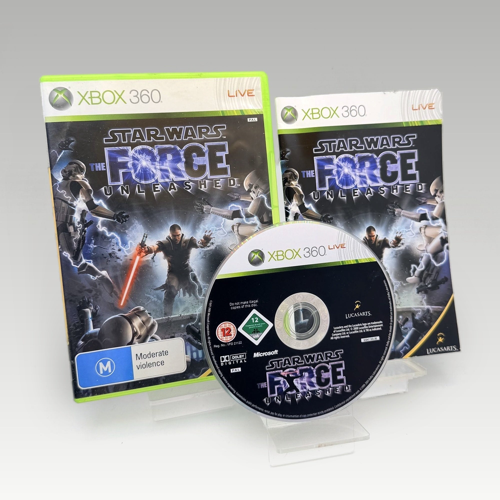 Star Wars: The Force Unleashed • CIB (PAL) - Image 1