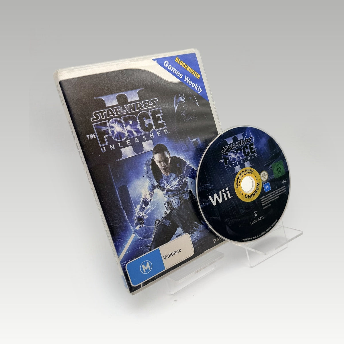Star Wars: The Force Unleashed II • CIB • Ex-Rental (PAL) - Image 1