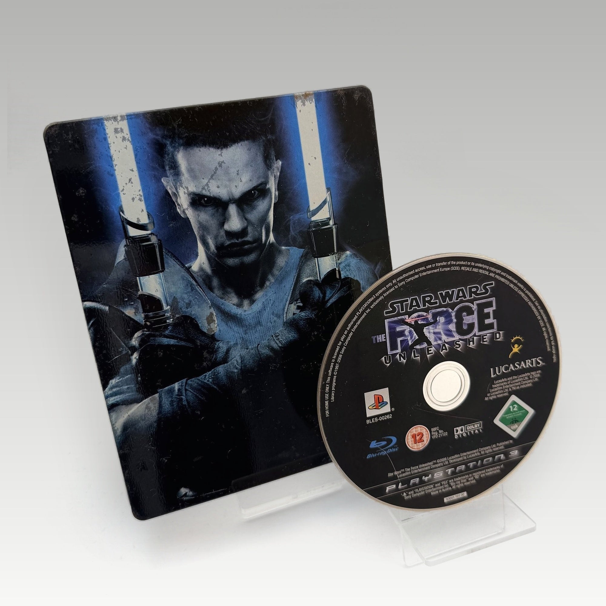 Star Wars: The Force Unleashed II Collector's Steelbook Edition • No Manual (Region 4, Collector's Steelbook Edition) - Image 1