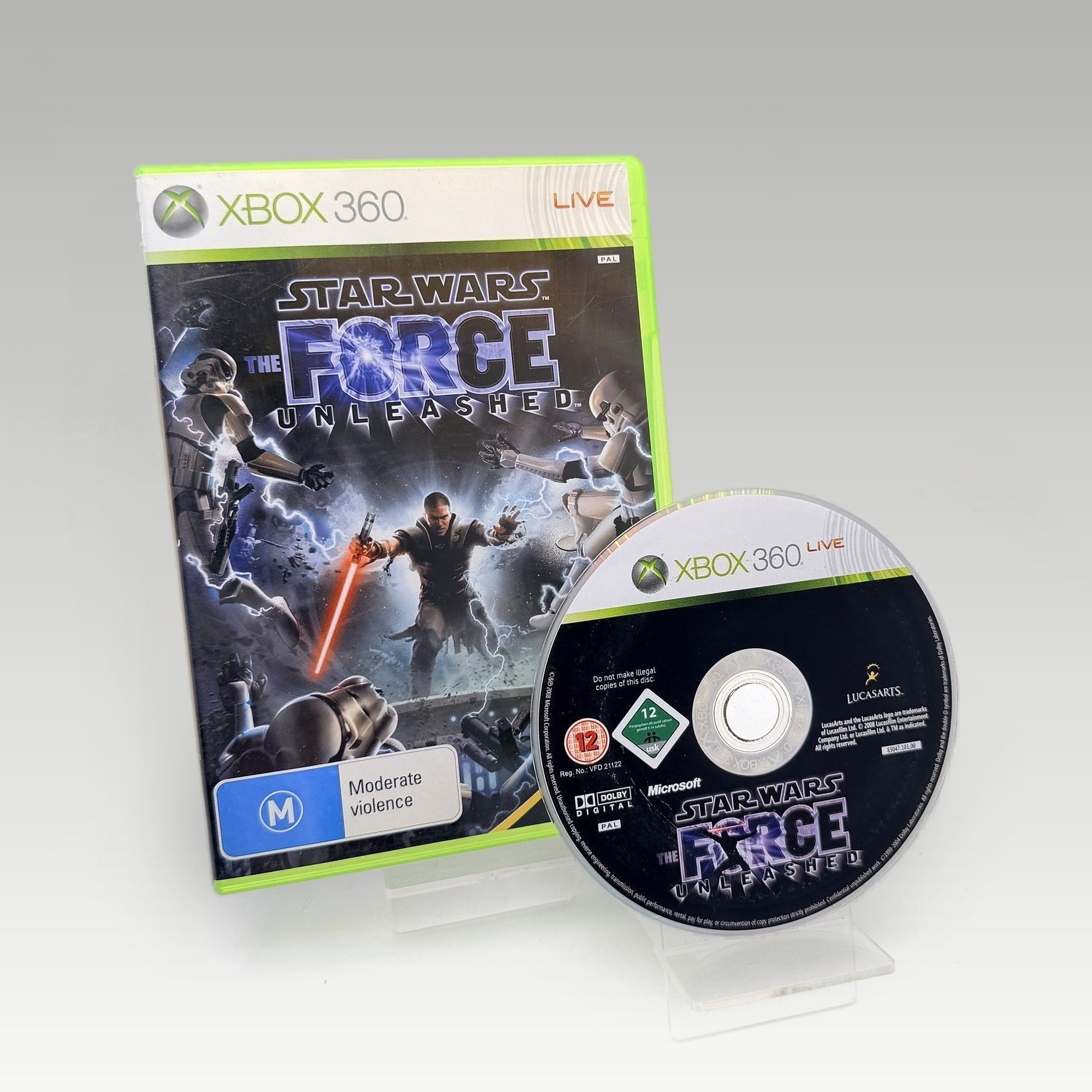 Star Wars: The Force Unleashed • No Manual (PAL) - Image 1