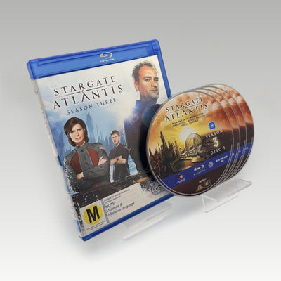 Stargate Atlantis Season 3 (2004) Bluray • CIB (Region B, Standard) - Image 1