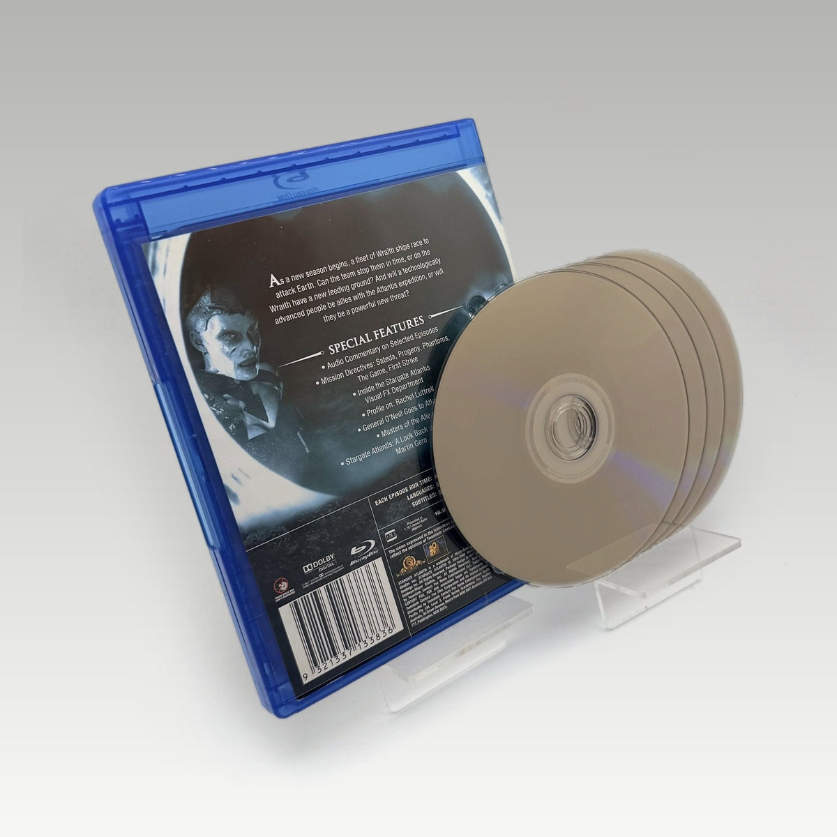 Stargate Atlantis Season 3 (2004) Bluray • CIB (Region B, Standard) - Image 2
