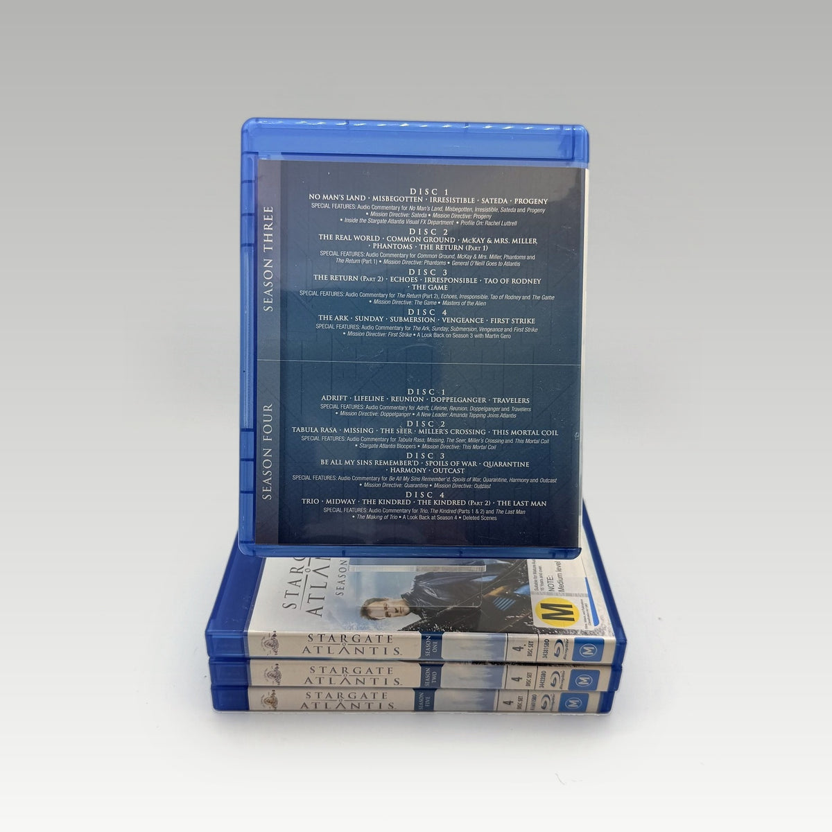 Stargate Atlantis Seasons 1-5 (2004) Bluray • CIB (Region B, Standard) - Image 3