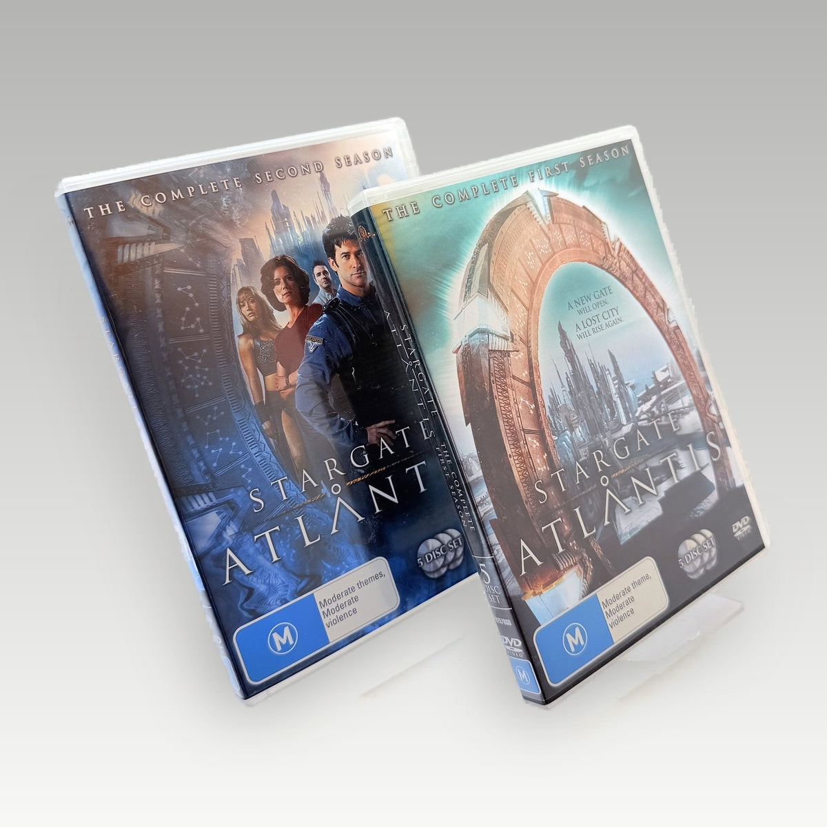 Stargate Atlantis - The Complete Seasons 1-4 (2004) DVD • CIB (Region 4, Standard) - Image 3