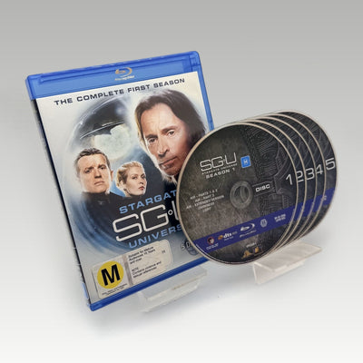 Stargate Universe First Season (2009) Bluray • CIB (Region B, Standard) - Image 1