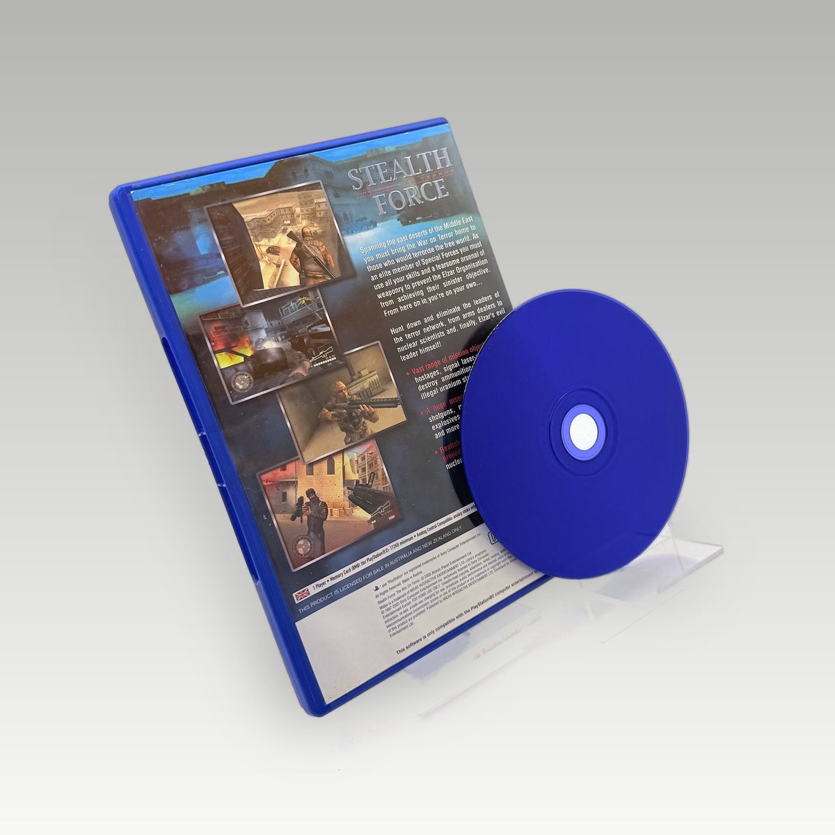 Stealth Force: The War on Terror • No Manual (PAL) - Image 2
