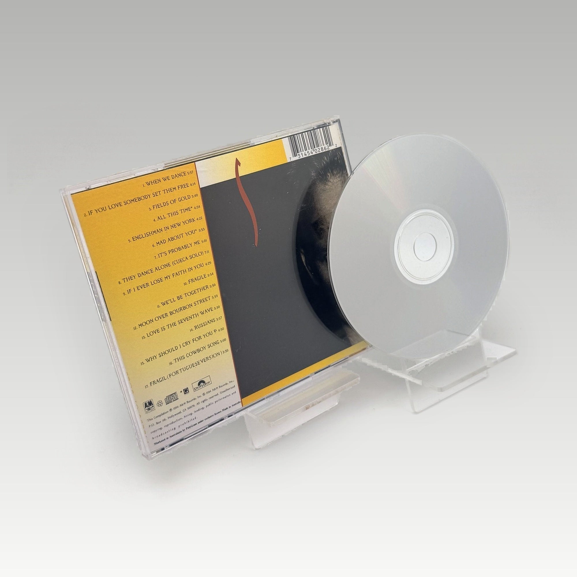 Sting - Fields Of Gold: The Best Of Sting 1984 - 1994 • CIB - Image 2