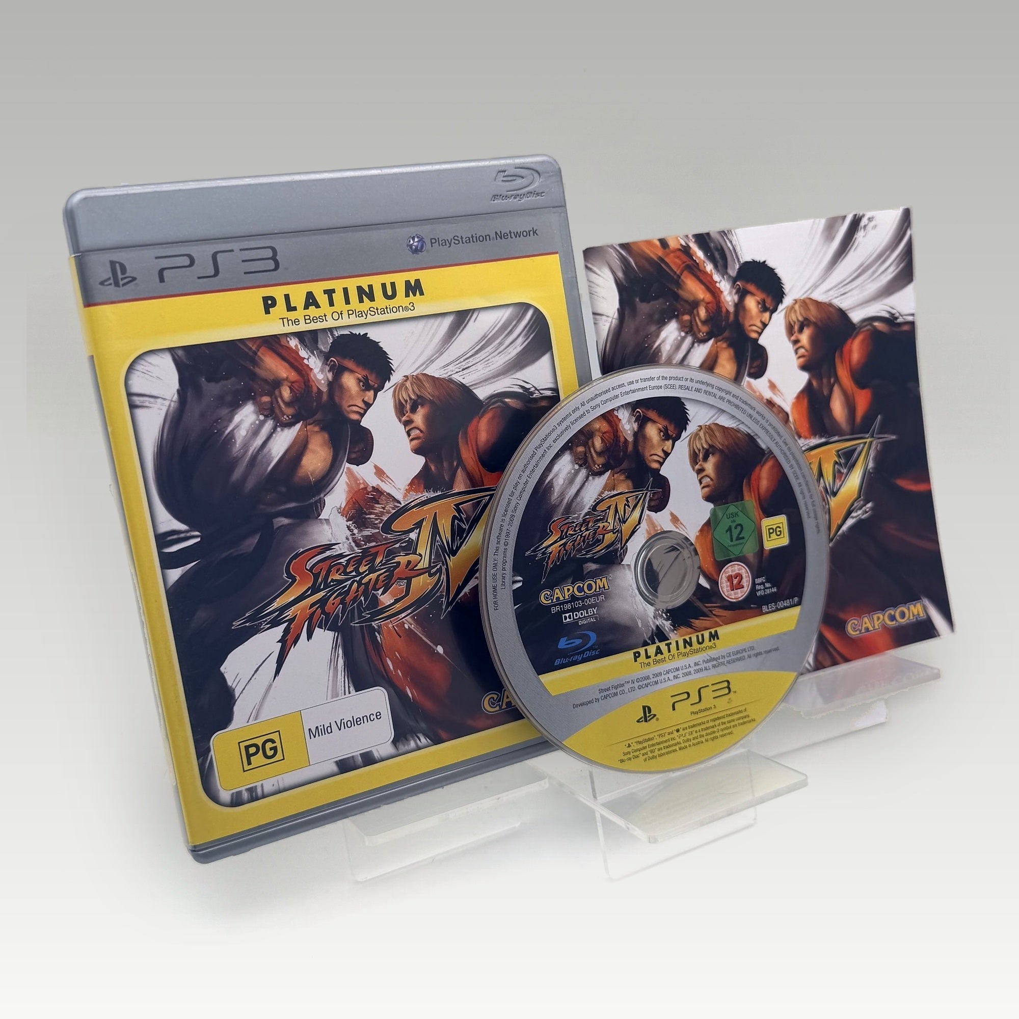 Street Fighter IV (Platinum) • CIB (Region 4) - Image 1