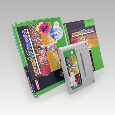 Super International Cricket • CIB • Ex-Rental (PAL) - Front Cover | Yappa NZ