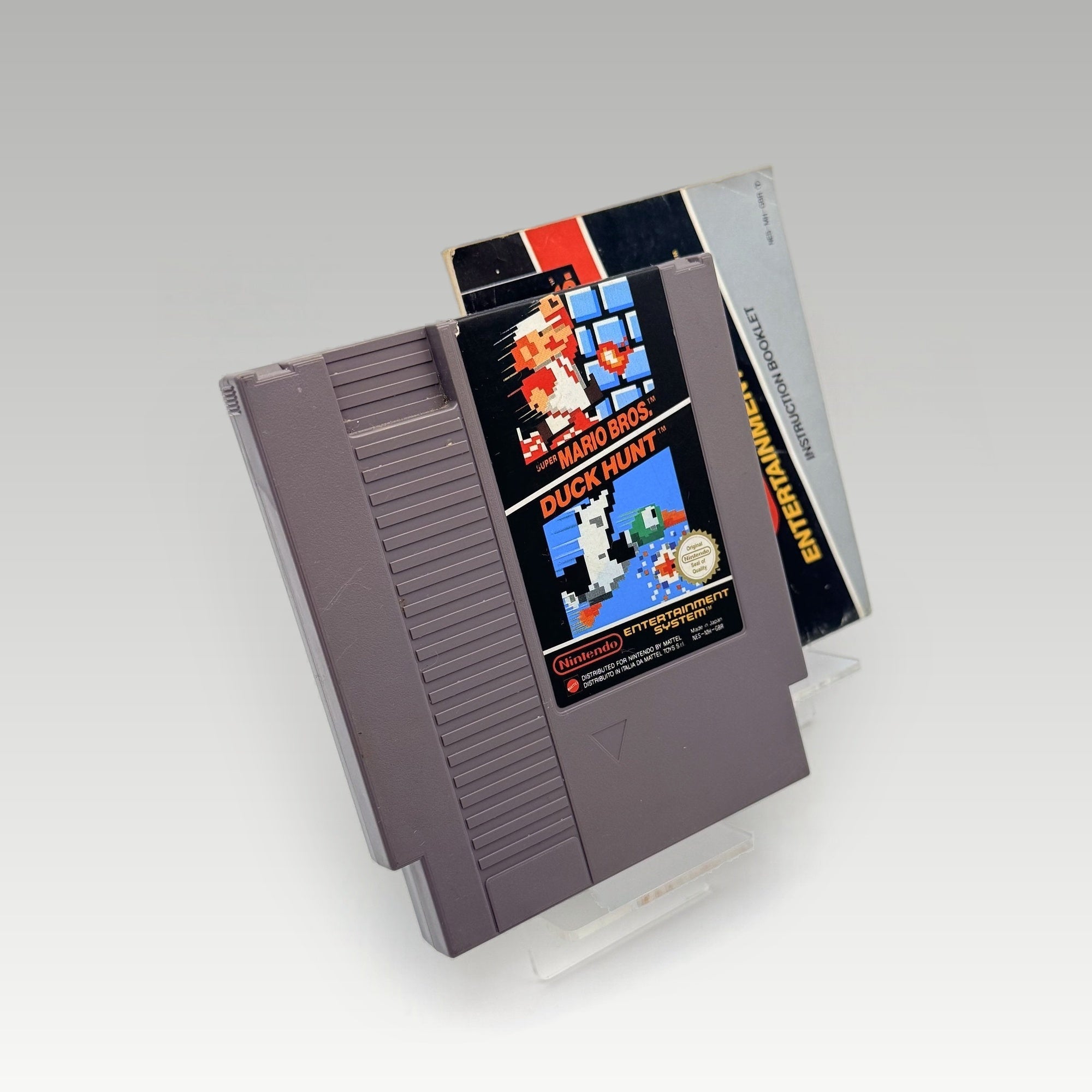 Super Mario Bros. / Duck Hunt + Manual / Sleeve + Manual / Sleeve • Loose (PAL, + Manual / Sleeve) - Image 1