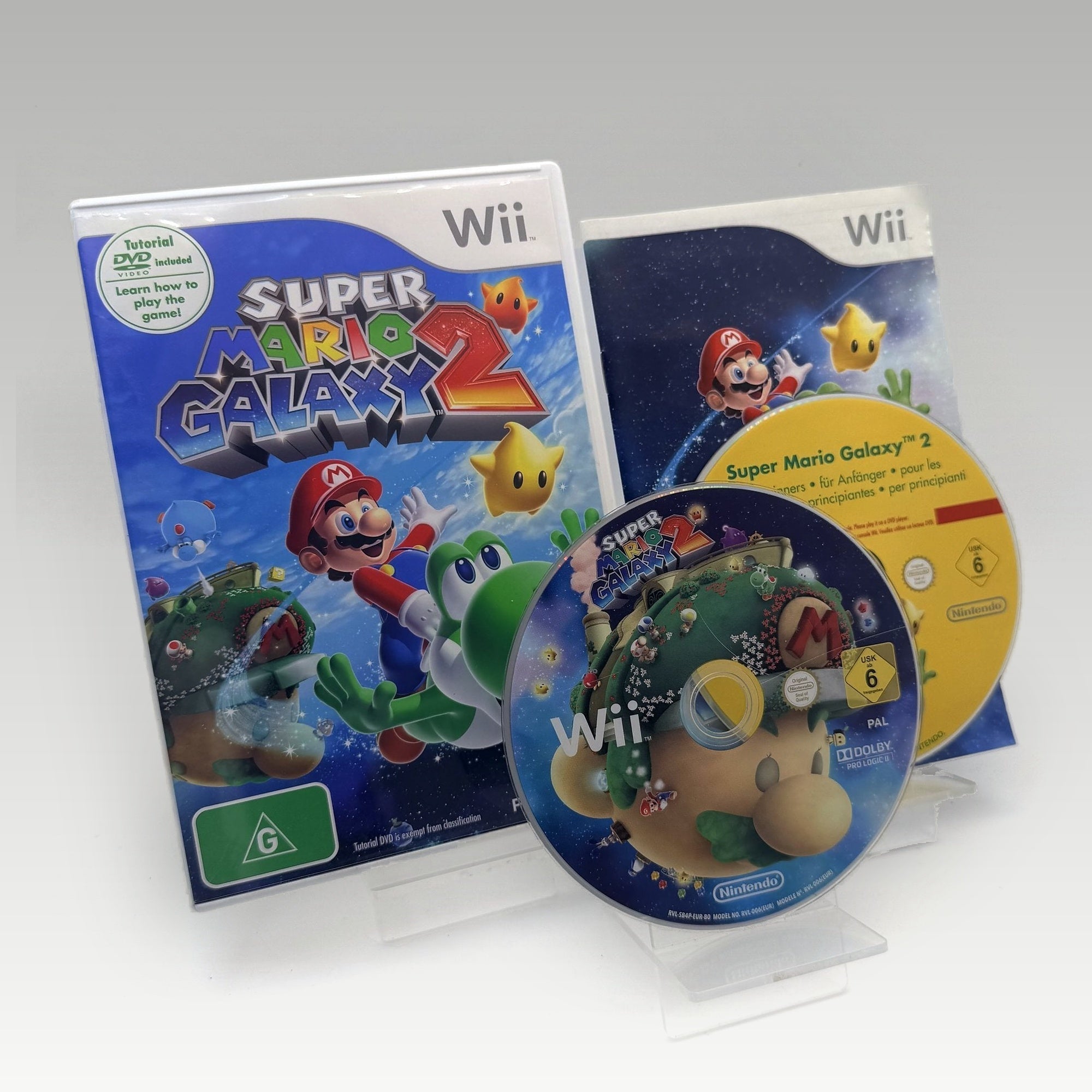 Super Mario Galaxy 2 DVD Bundle • CIB (PAL, DVD Bundle) - Image 1