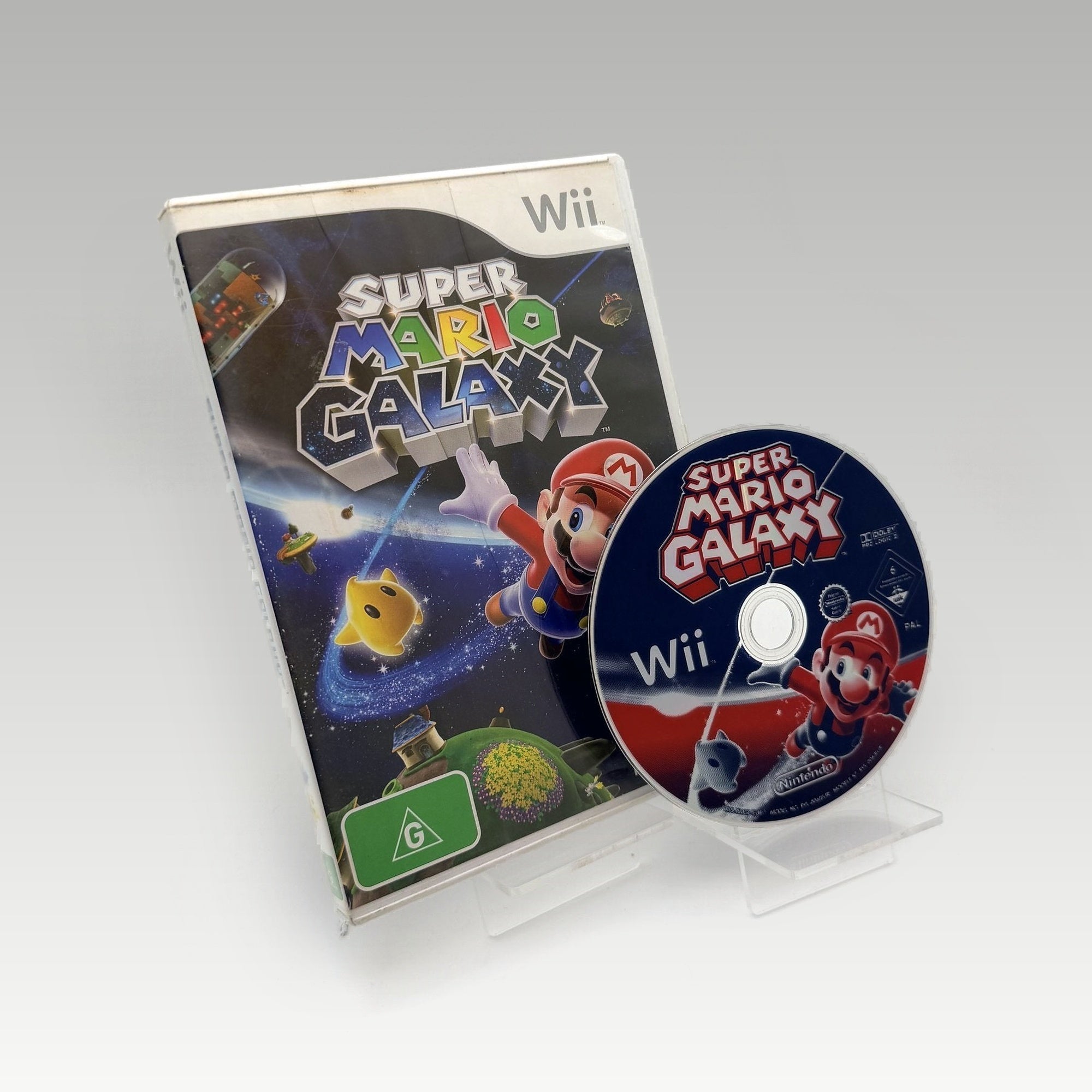 Super Mario Galaxy Artwork Damage • No Manual (PAL, Artwork Damage) - Image 1