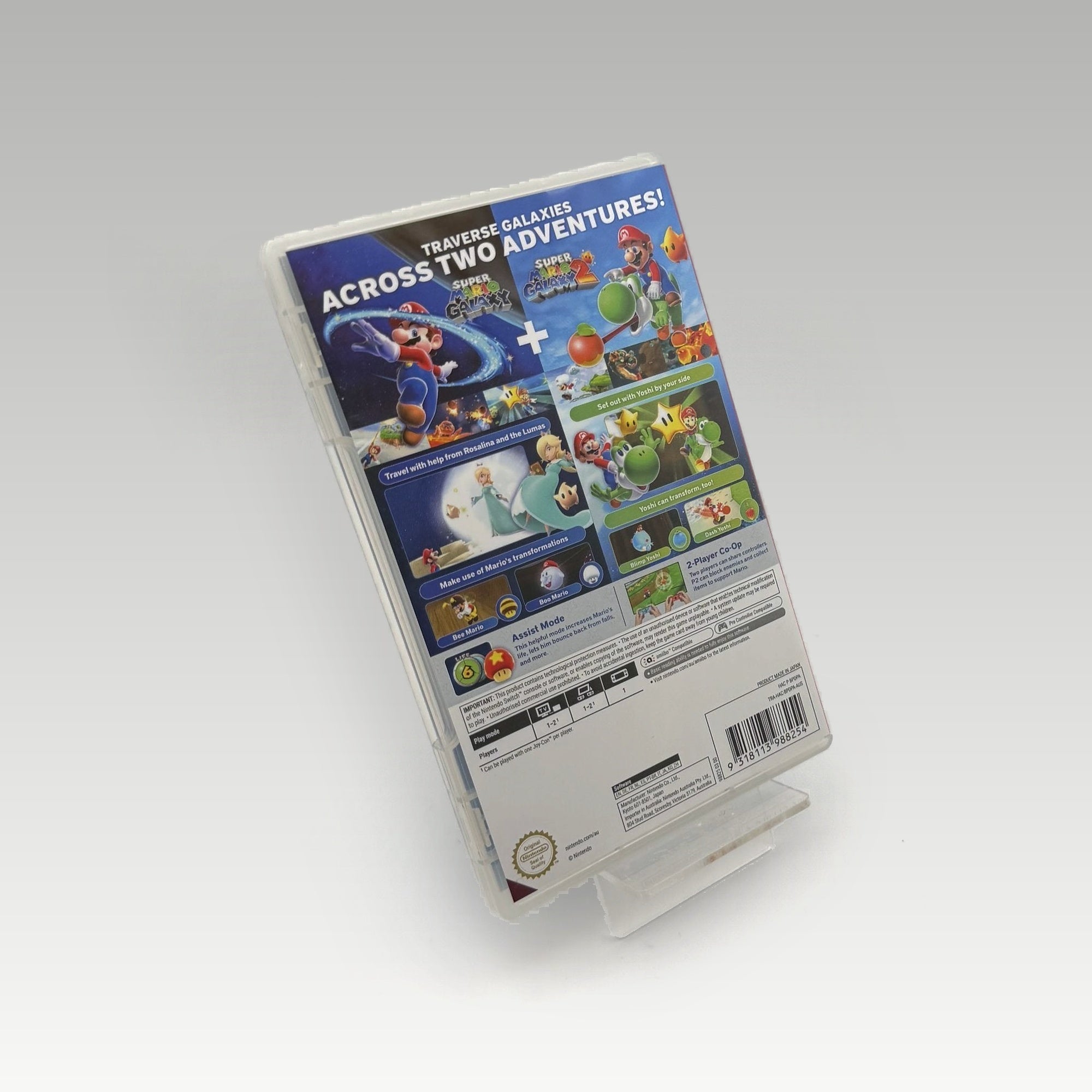 Super Mario Galaxy + Super Mario Galaxy 2 • CIB • New (Region Free) - Image 2