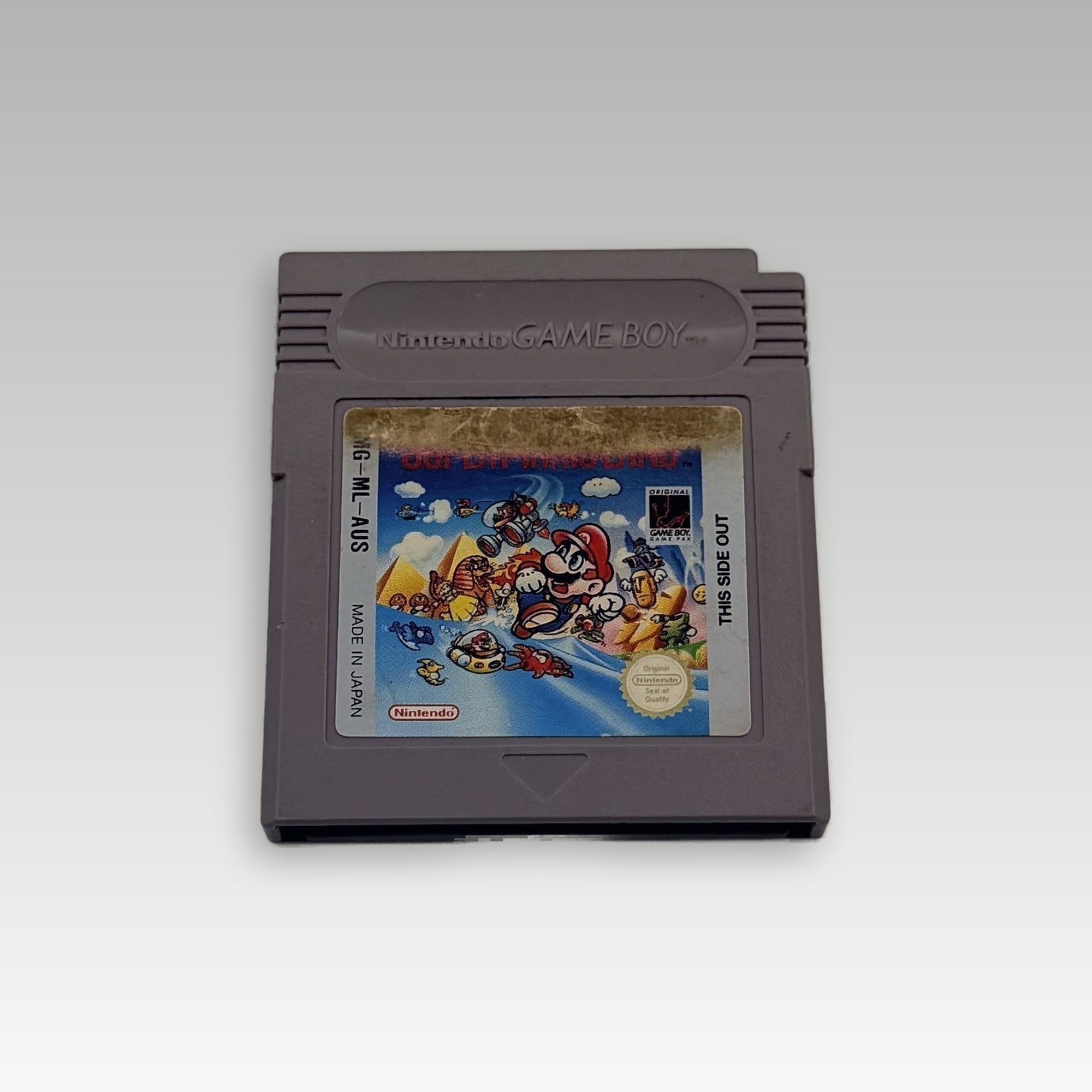 Super Mario Land Artwork Damage • Loose (PAL, Artwork Damage) - Image 1