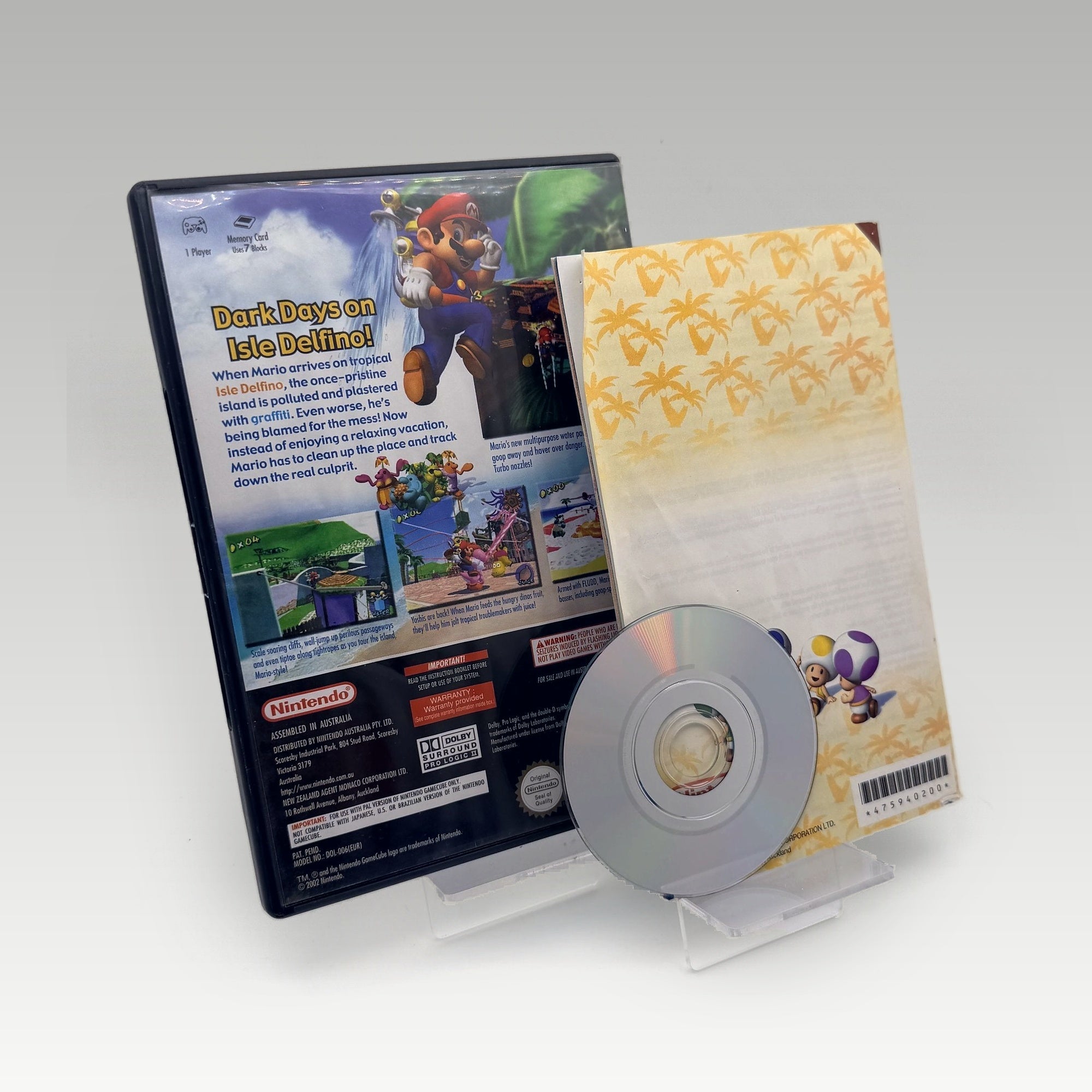 Super Mario Sunshine • CIB (PAL) - Image 2