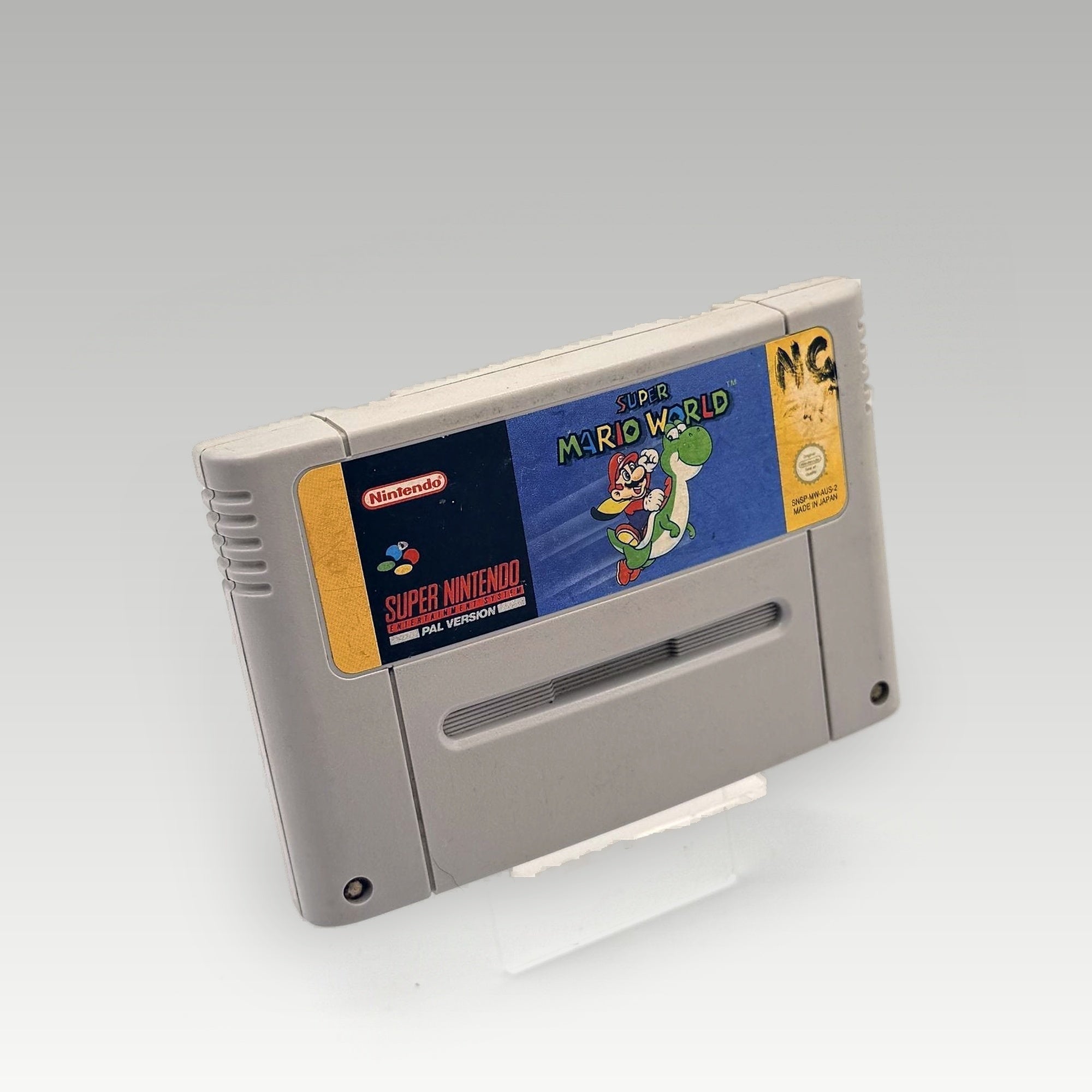 Super Mario World Sticker Damage • Loose (PAL, Sticker Damage) - Image 1