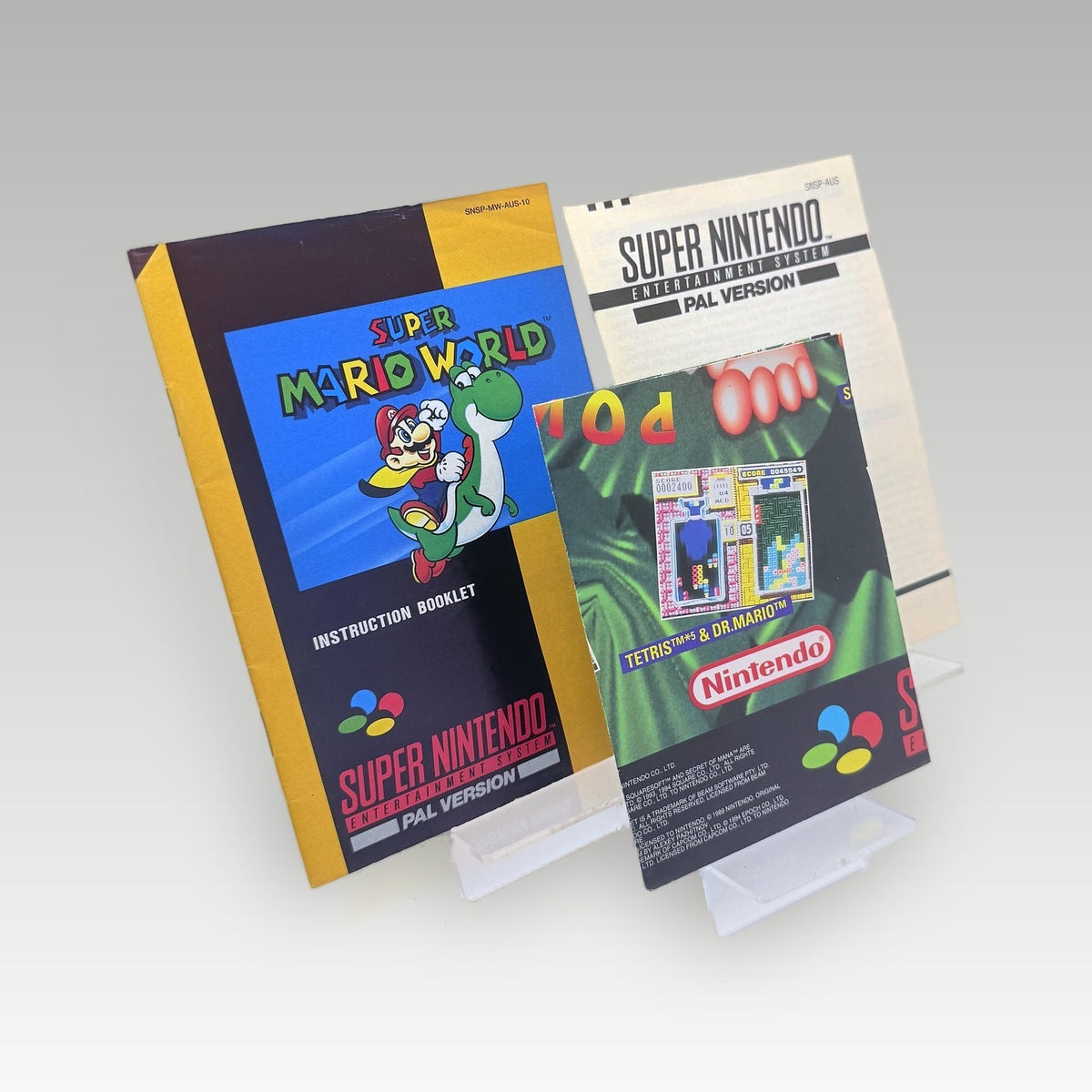 Super Mario World Yellow Box • CIB (PAL, Yellow Box) - Image 3 | Yappa NZ