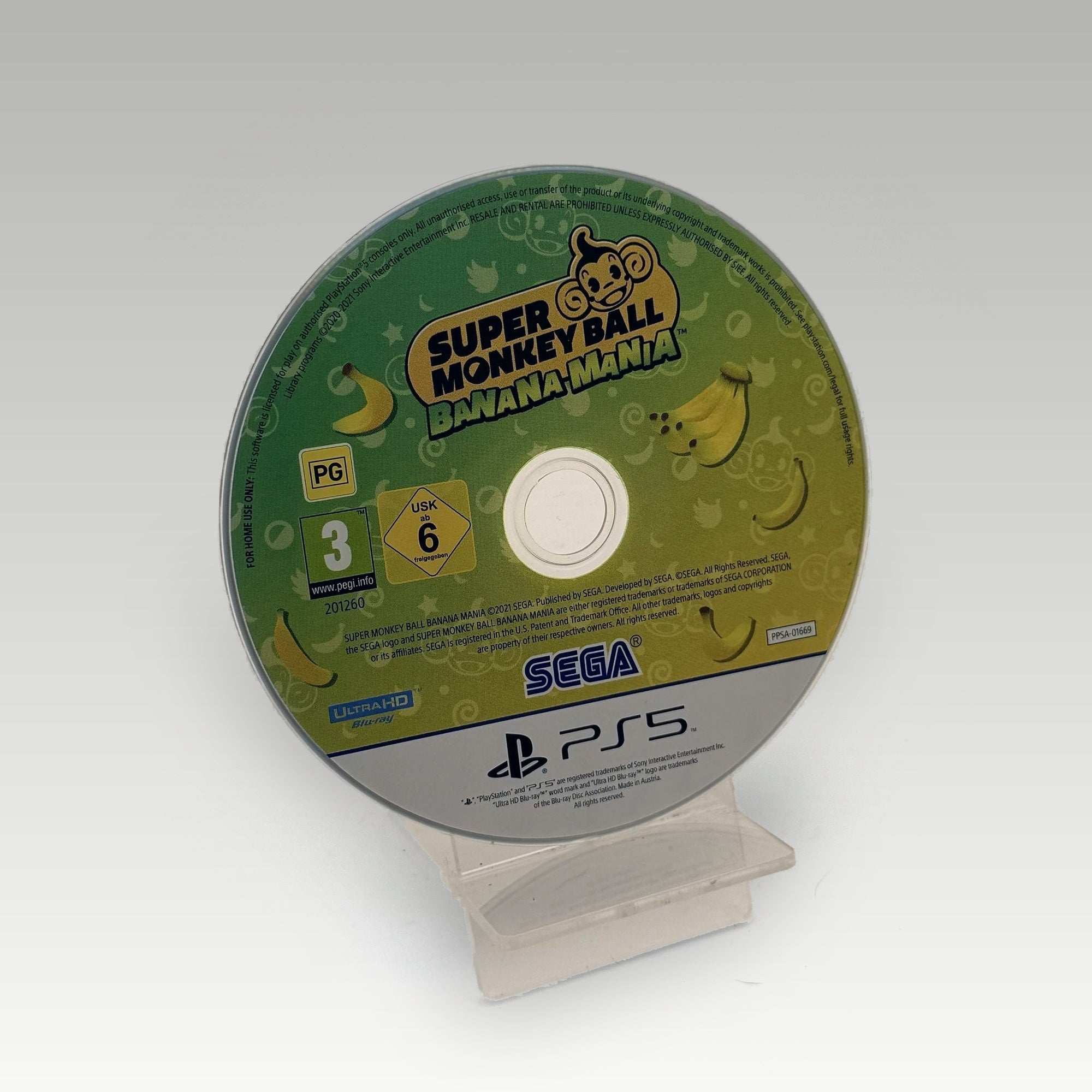 PlayStation 5 Super Monkey Ball: Banana Mania Region 4 - Front Cover | Yappa NZ