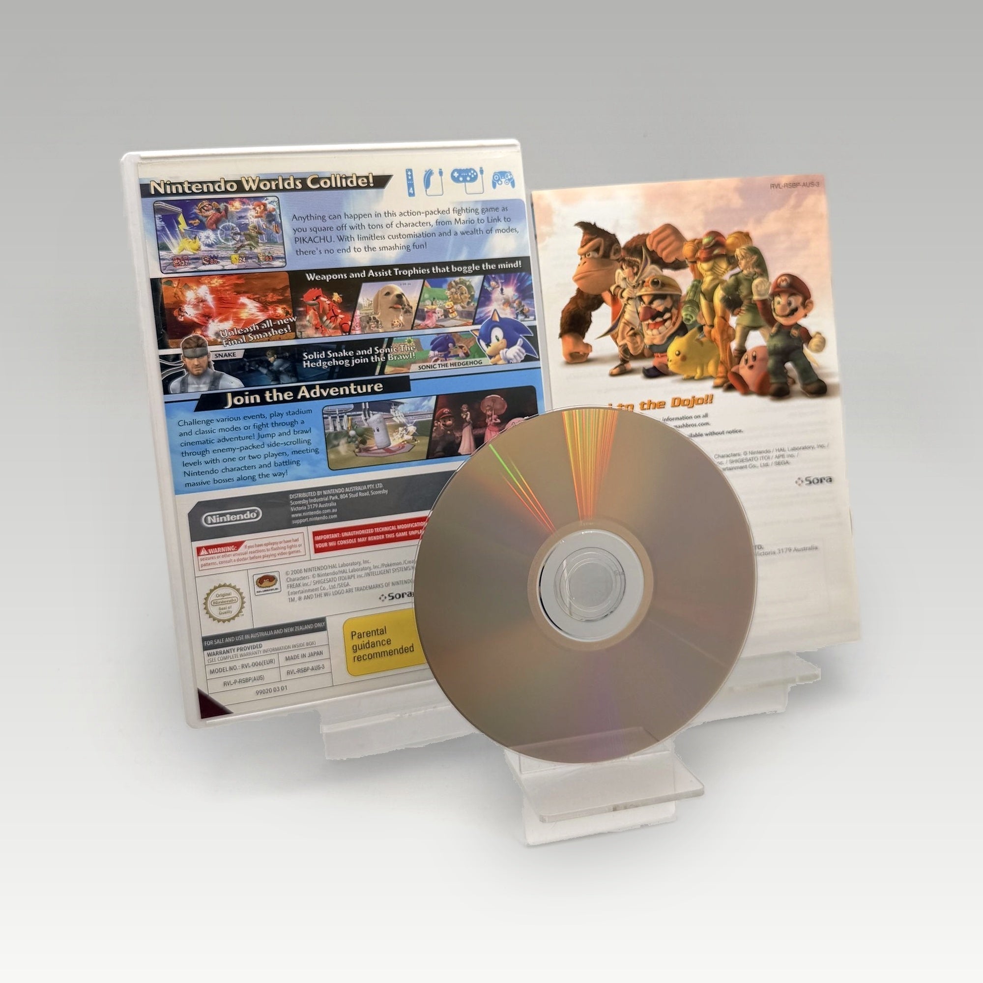 Super Smash Bros. Brawl (Nintendo Selects) • CIB (PAL) - Image 2