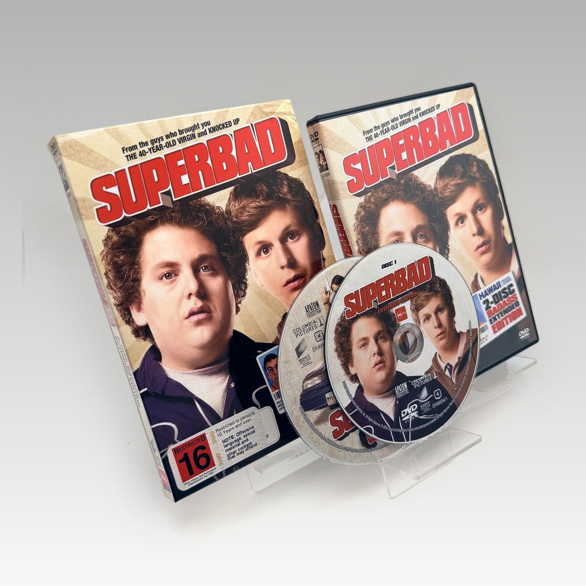 Superbad (2007) DVD Extended Edition • CIB (Region 4, Extended Edition) - Image 1