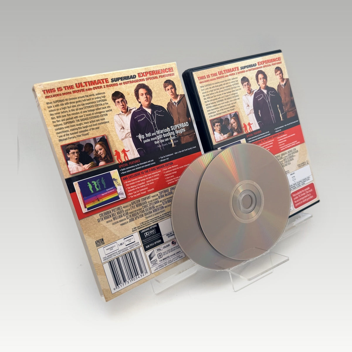 Superbad (2007) DVD Extended Edition • CIB (Region 4, Extended Edition) - Image 2