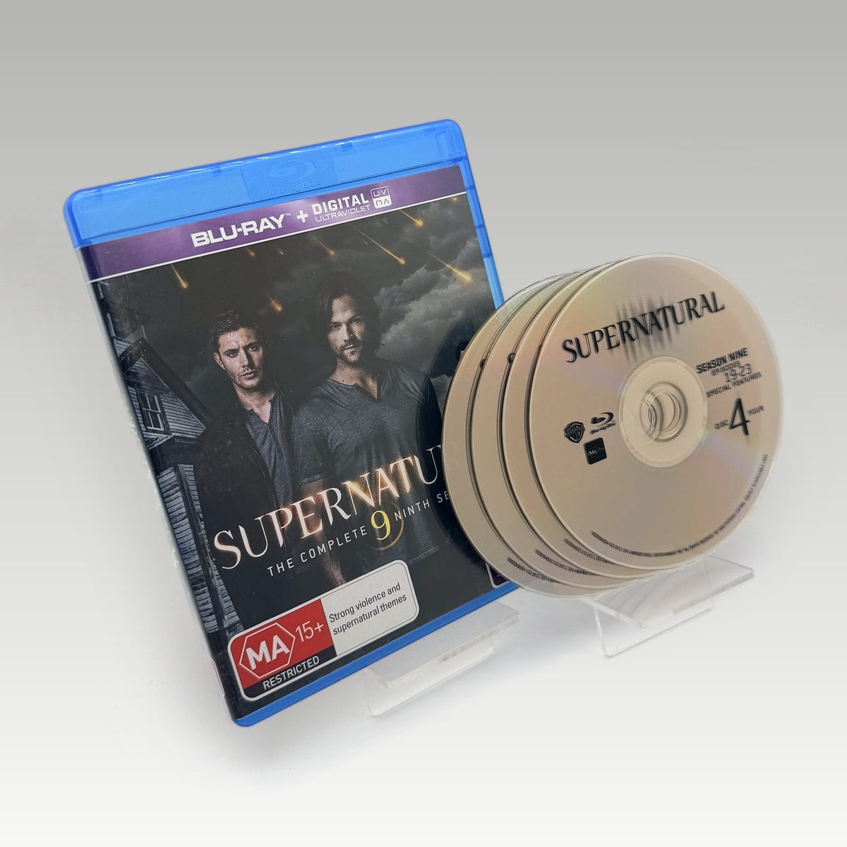 Supernatural Complete Ninth Season (2013) Bluray • CIB (Region B, Standard) - Image 1