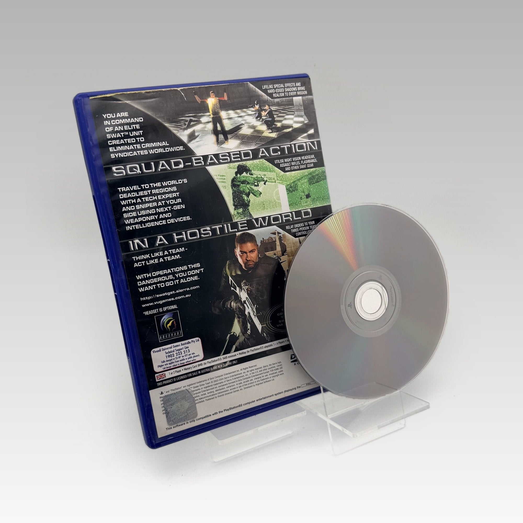 SWAT: Global Strike Team • No Manual (PAL) - Image 2