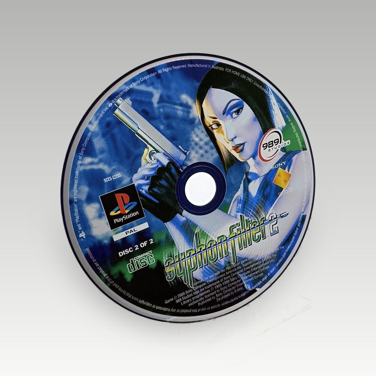 Syphon Filter 2 (Disc 2) • Loose (PAL) - Image 1