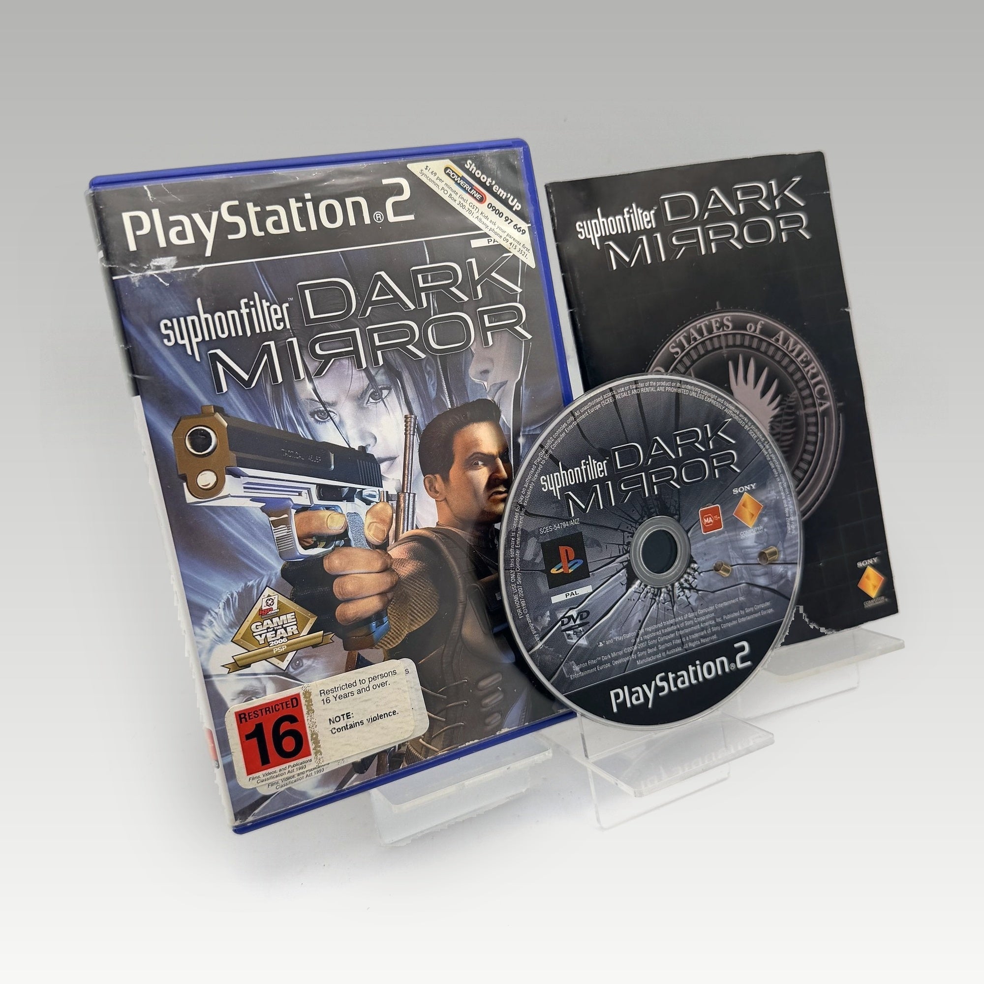 Syphon Filter: Dark Mirror • CIB • Ex-Rental (PAL) - Image 1