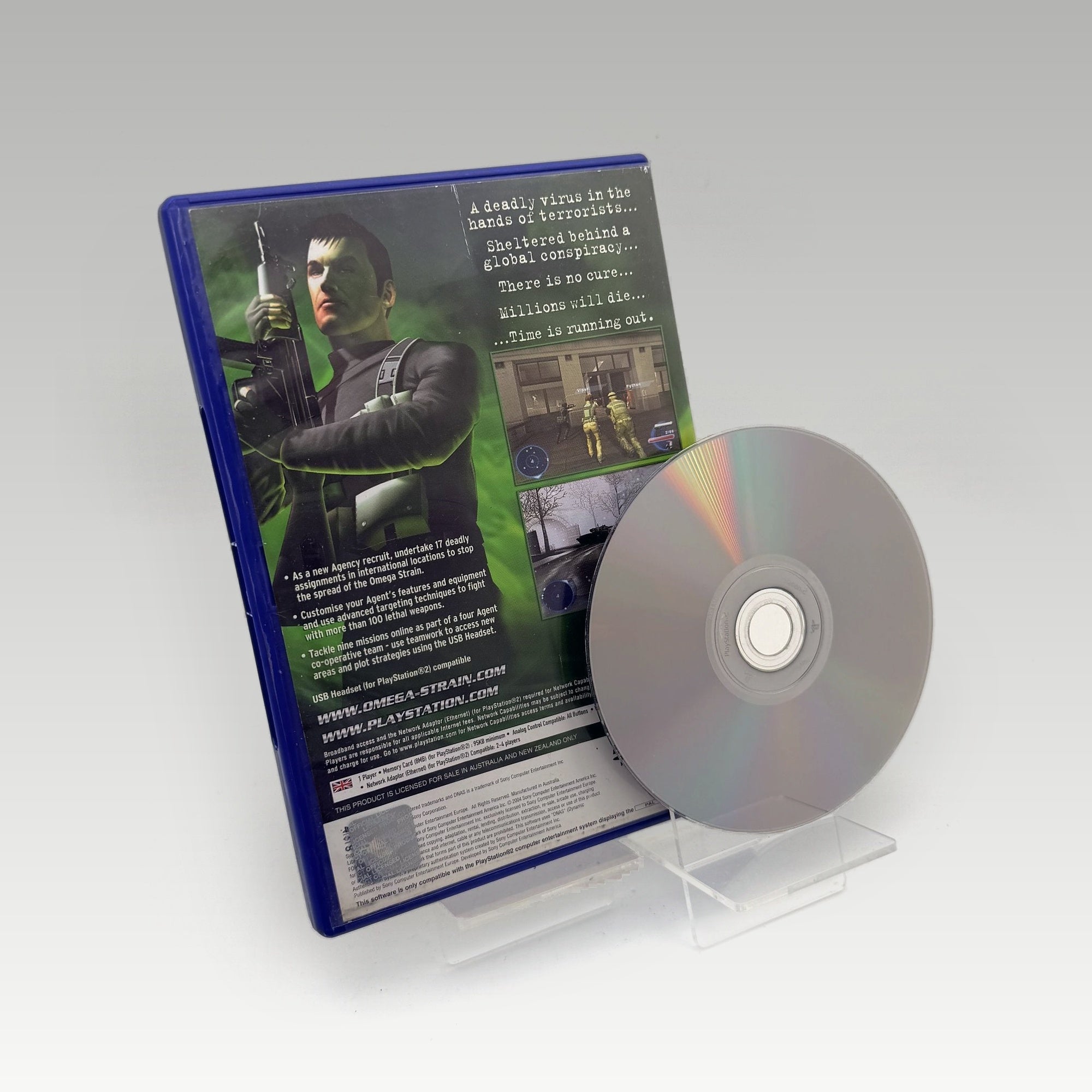 Syphon Filter Omega Strain • No Manual (PAL) - Image 2