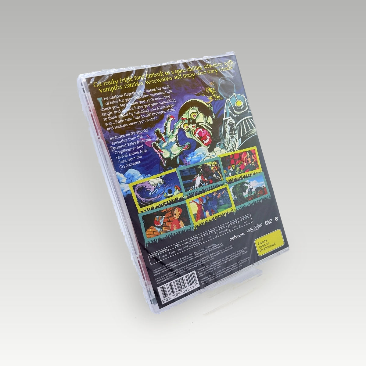 Tales from the Cryptkeeper - Complete Series (1993) • CIB (Region 4) - Back Cover | Yappa NZ