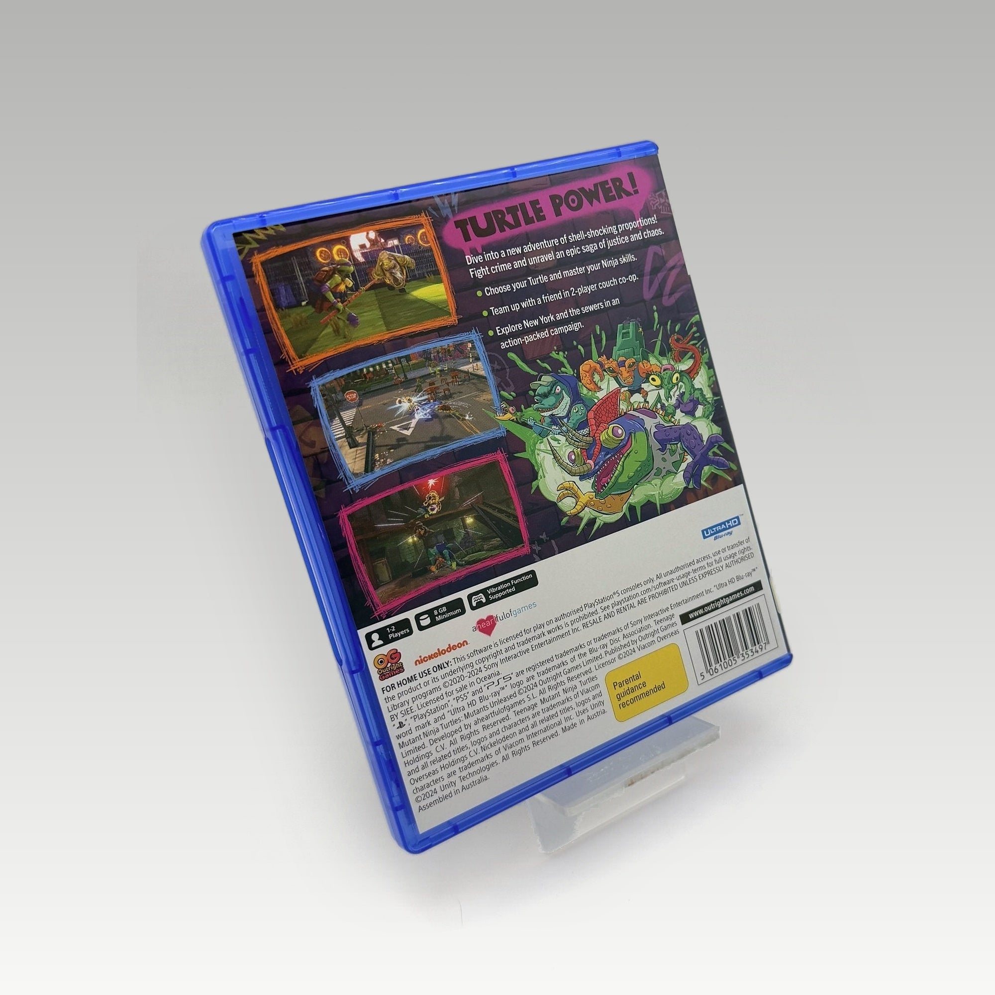 Teenage Mutant Ninja Turtles: Mutants Unleashed • CIB • New (Region 4) - Image 2