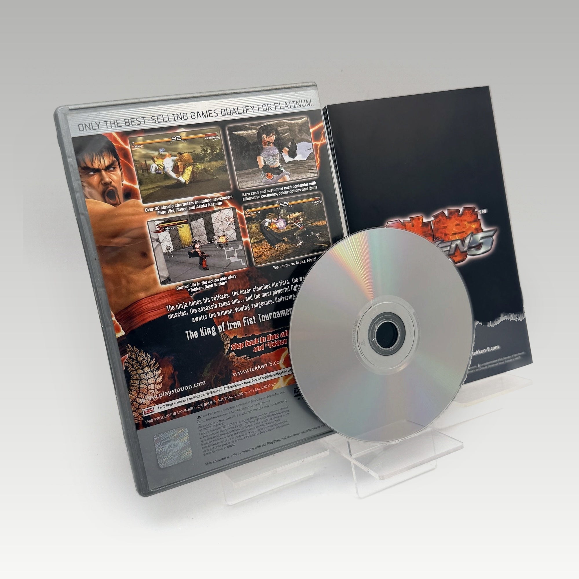 Tekken 5 (Platinum) • CIB (PAL) - Image 2