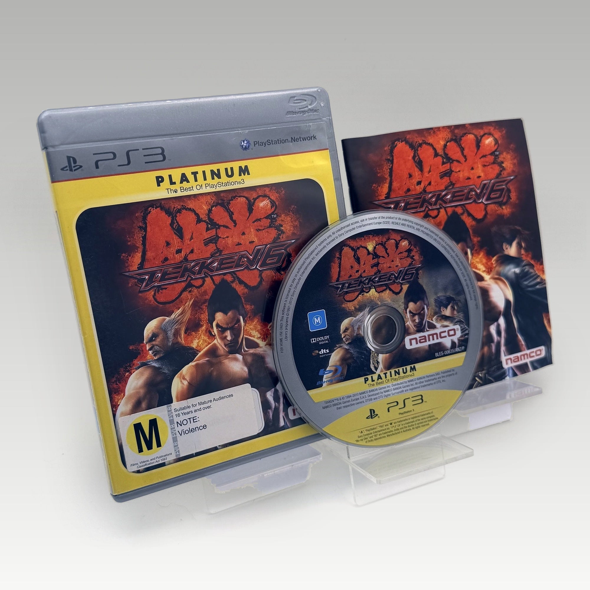 Tekken 6 (Platinum) • CIB (Region 4) - Image 1