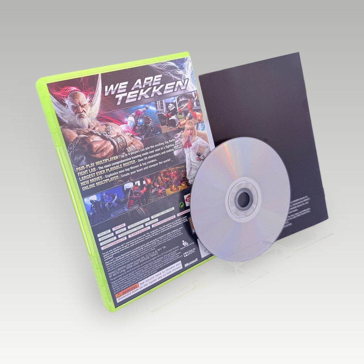 Tekken Tag Tournament 2 • CIB (PAL) - Back Cover | Yappa NZ